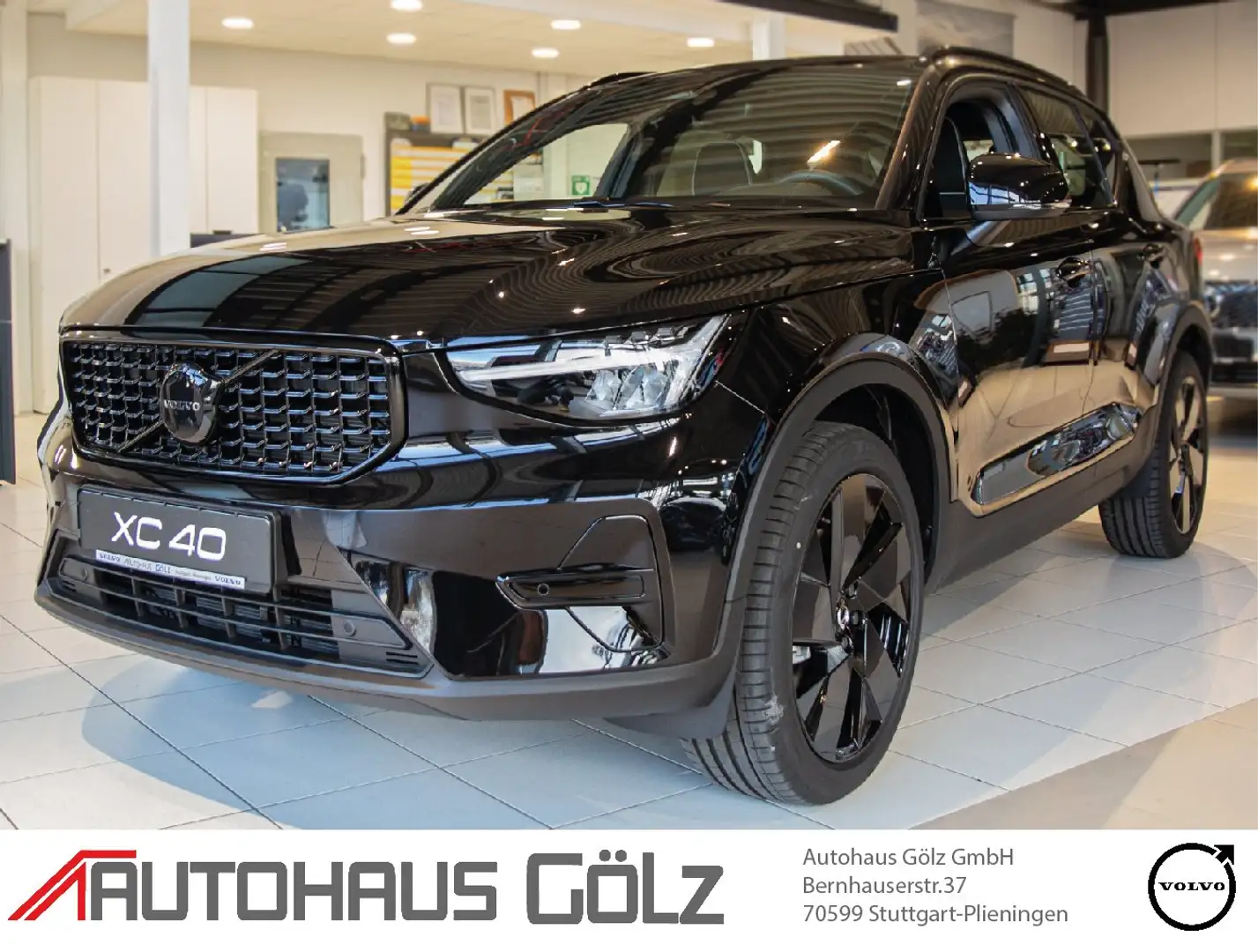 Volvo XC40 B3 Plus Black Edition Schiebedach*ACC*Totwinkel* Schwarz - 1