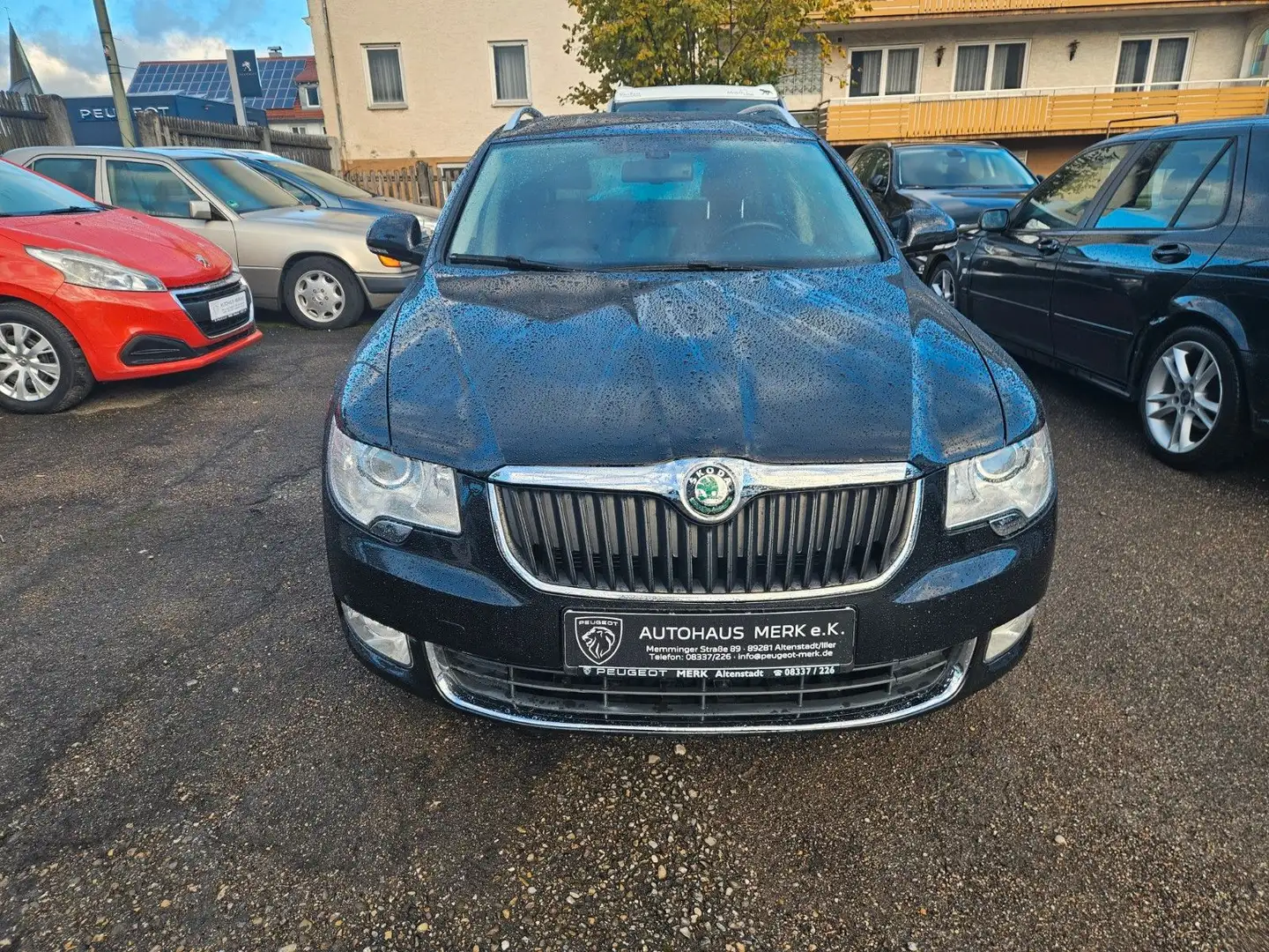 Skoda Superb Combi Elegance,Leder,8-fach Noir - 2