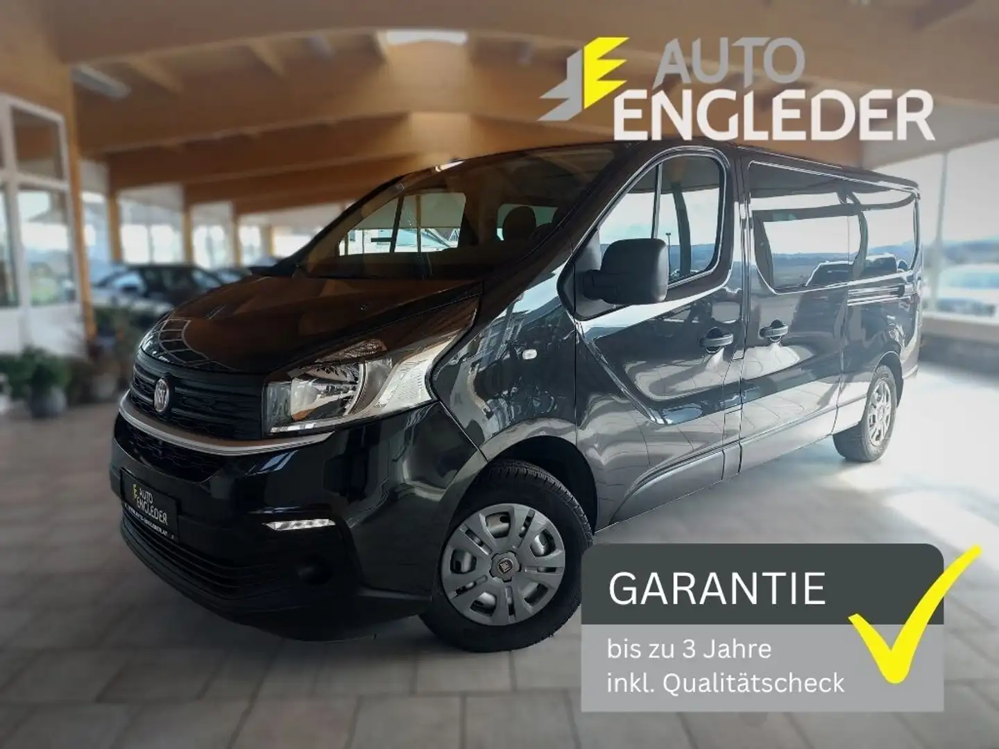Fiat Talento Panorama 3,0t 2,0 EcoJet 120 L2H1 Family Schwarz - 1