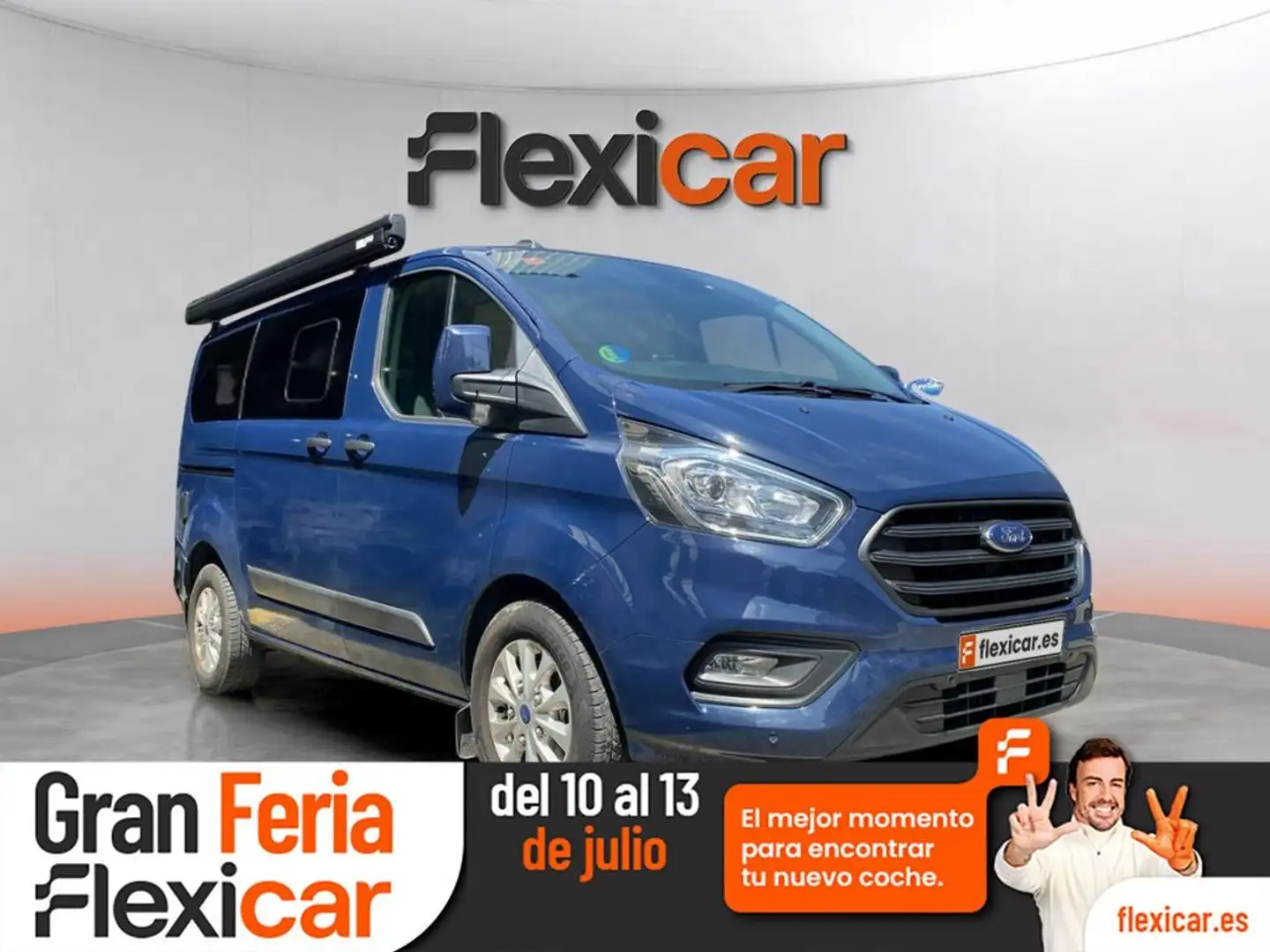 Ford Transit Custom Azul - 1