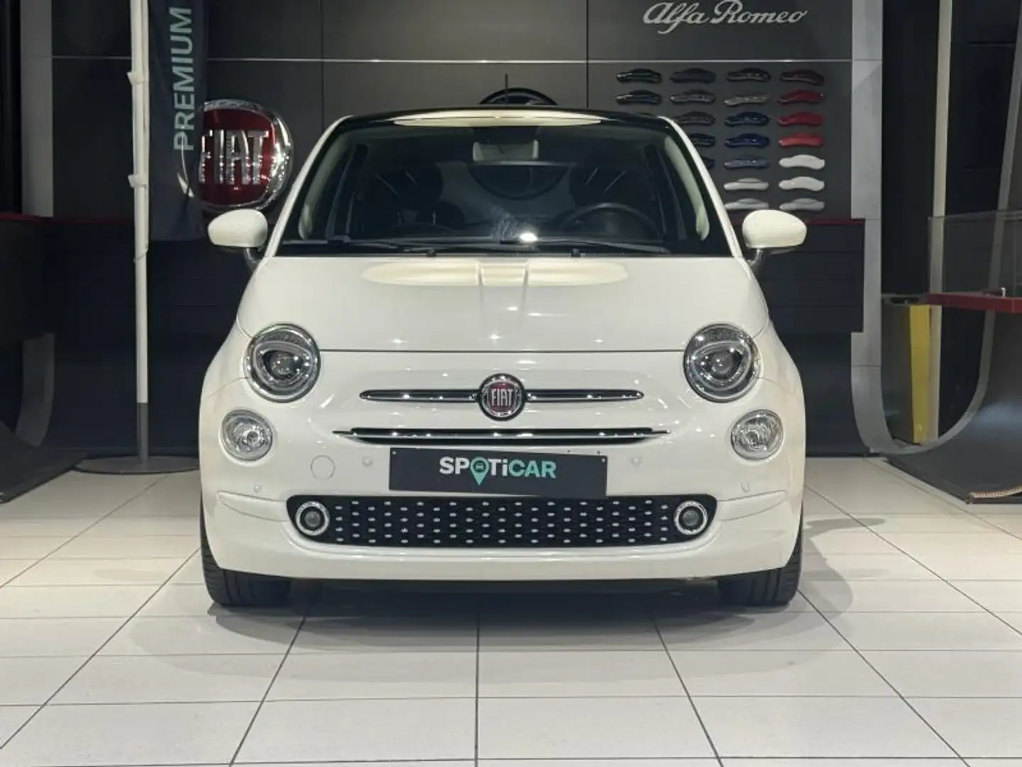 Fiat 500 Lounge FIAT 500 Lounge 1.0 70cv - Parfait état Blanc - 2