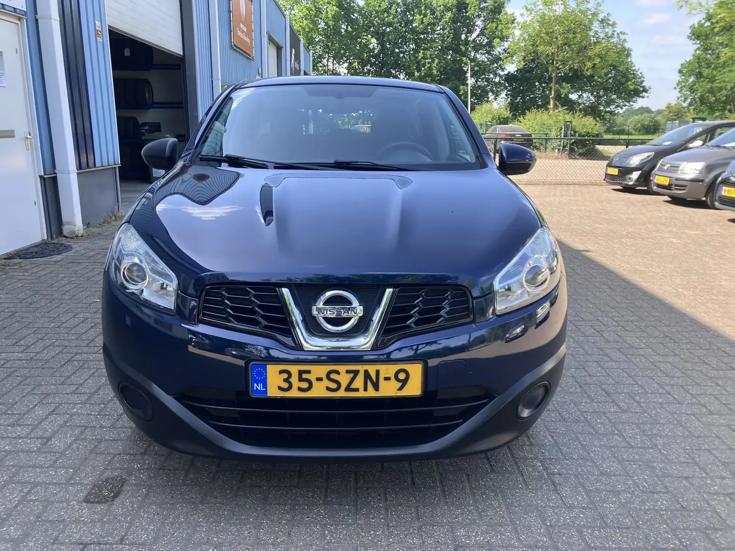 Nissan Qashqai 1.6 Visia Airco Cruise Lmv Blauw - 2