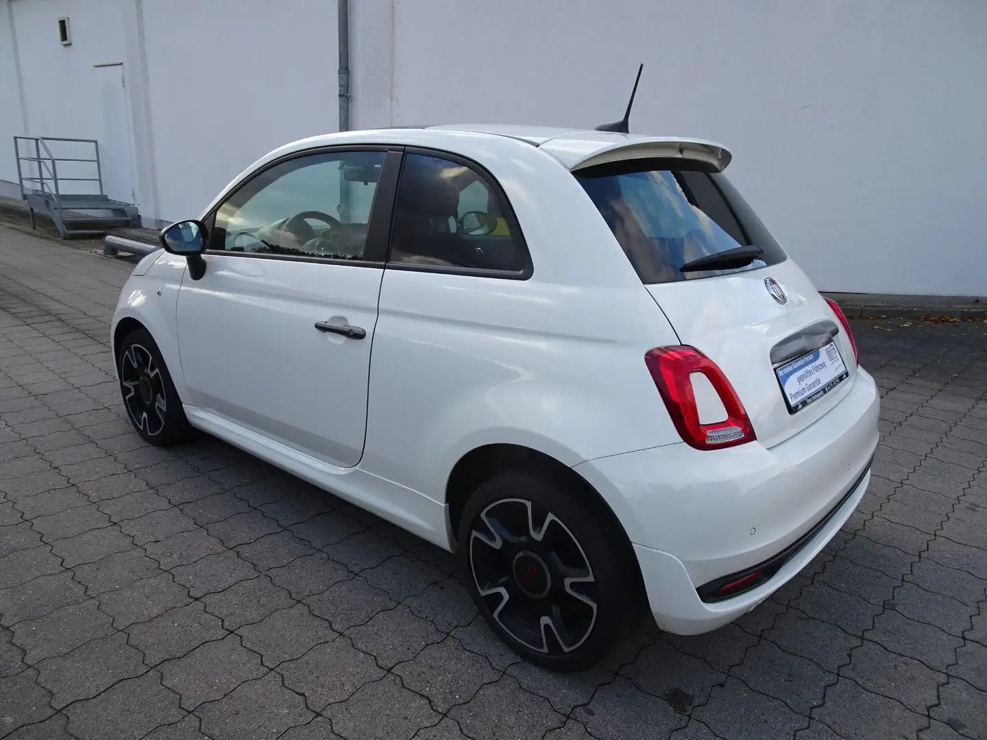 Fiat 500 1.2 8V Sport / Nani / Schiebedach/ T-Leder Weiß - 2