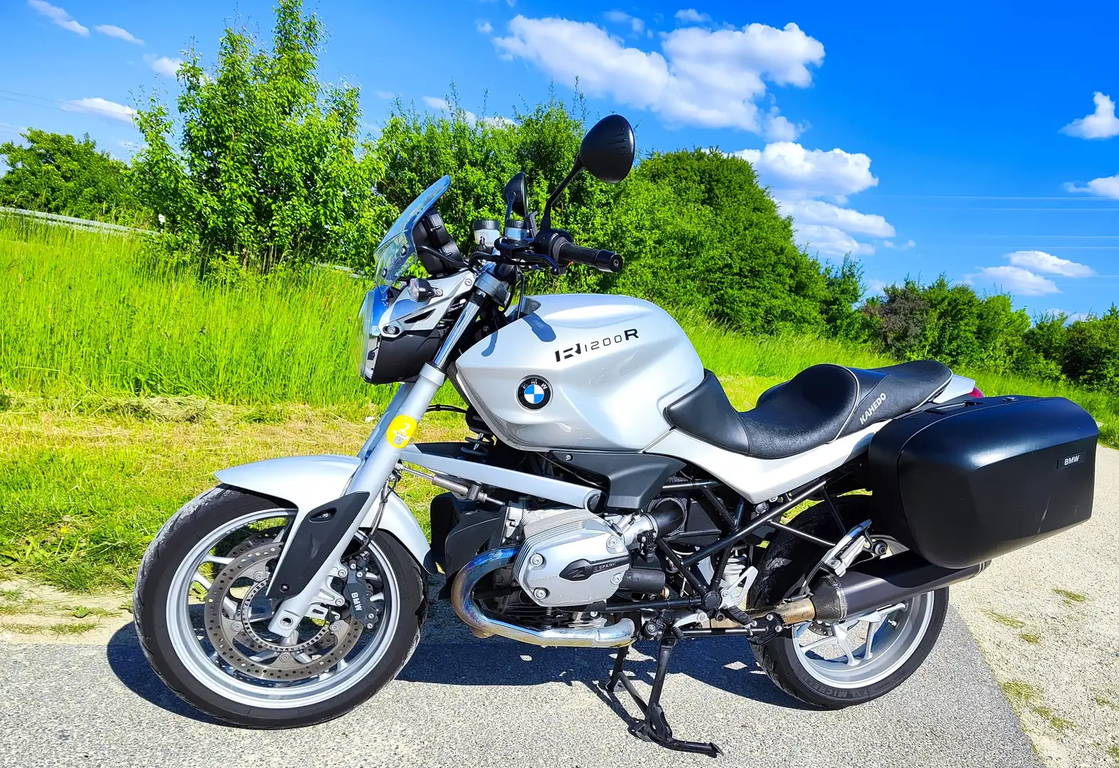 BMW R 1200 R R 1200 R, Koffer, Navi, Vollausstattung Argent - 1