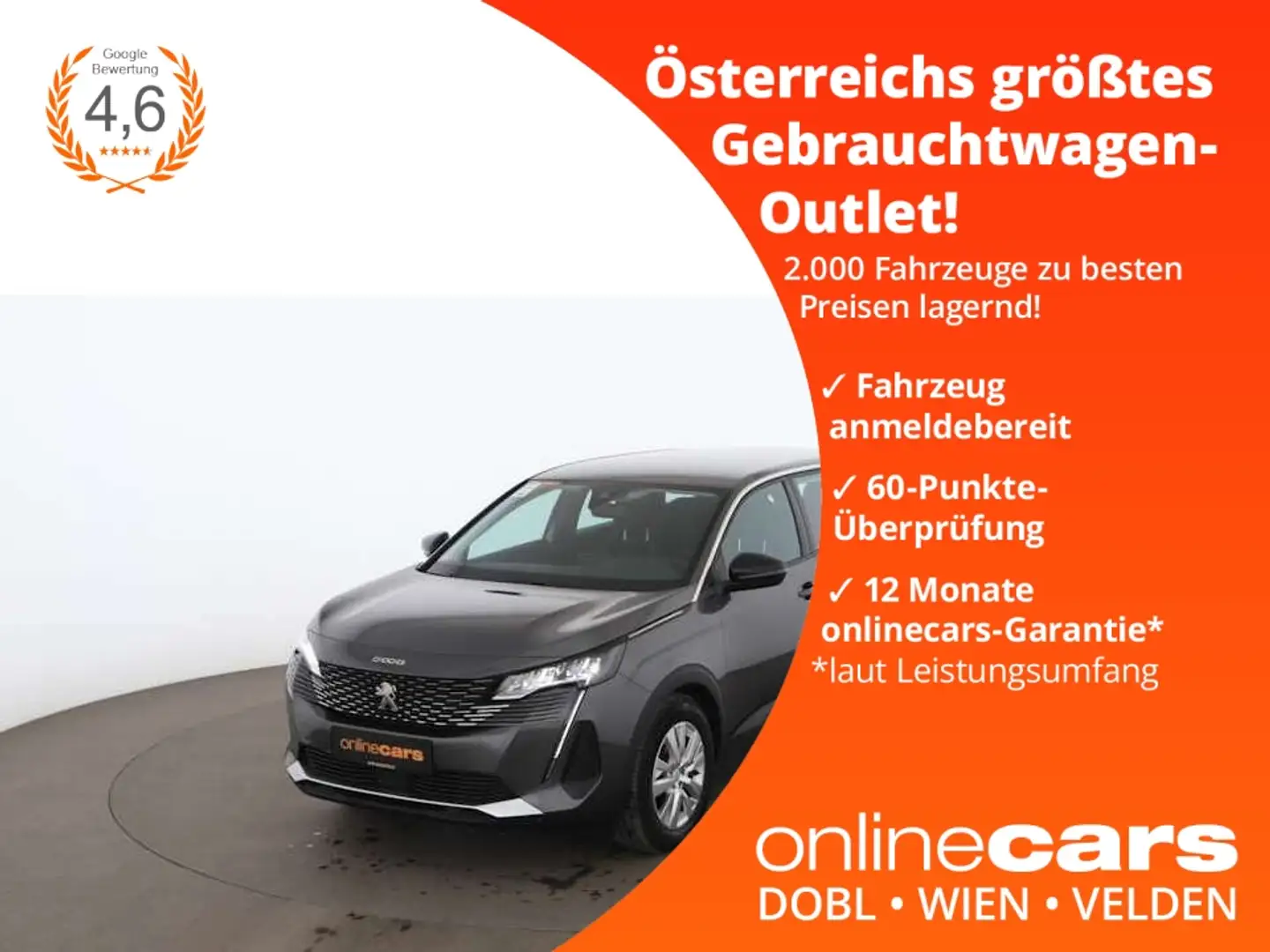 Peugeot 5008 1.2 PureTech 130 Active 7-SITZER LED R-CAM Gris - 1