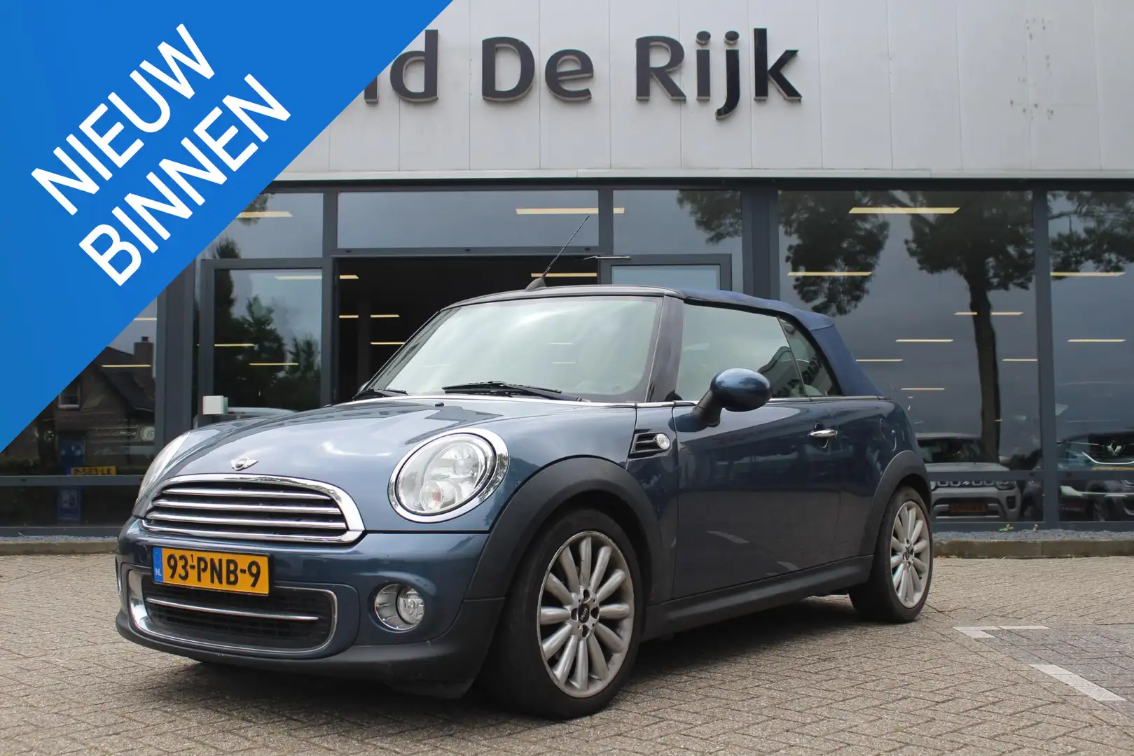 MINI Cooper Cabrio Mini 1.6 Chili Blauw - 1
