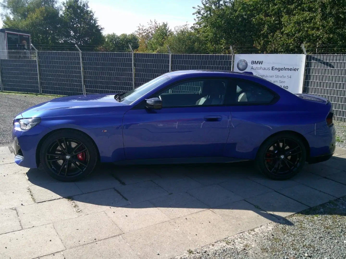 BMW 240 xDrive Coupe Sport Pro eSitze Head-Up HiFi Blau - 2