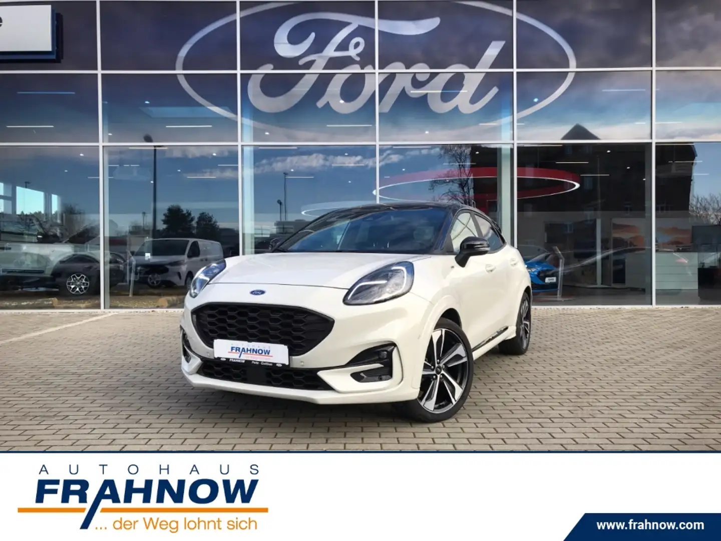 Ford Puma 1.0 EcoBoost MHEV ST-Line X LED ACC NAVI AHK Weiß - 1