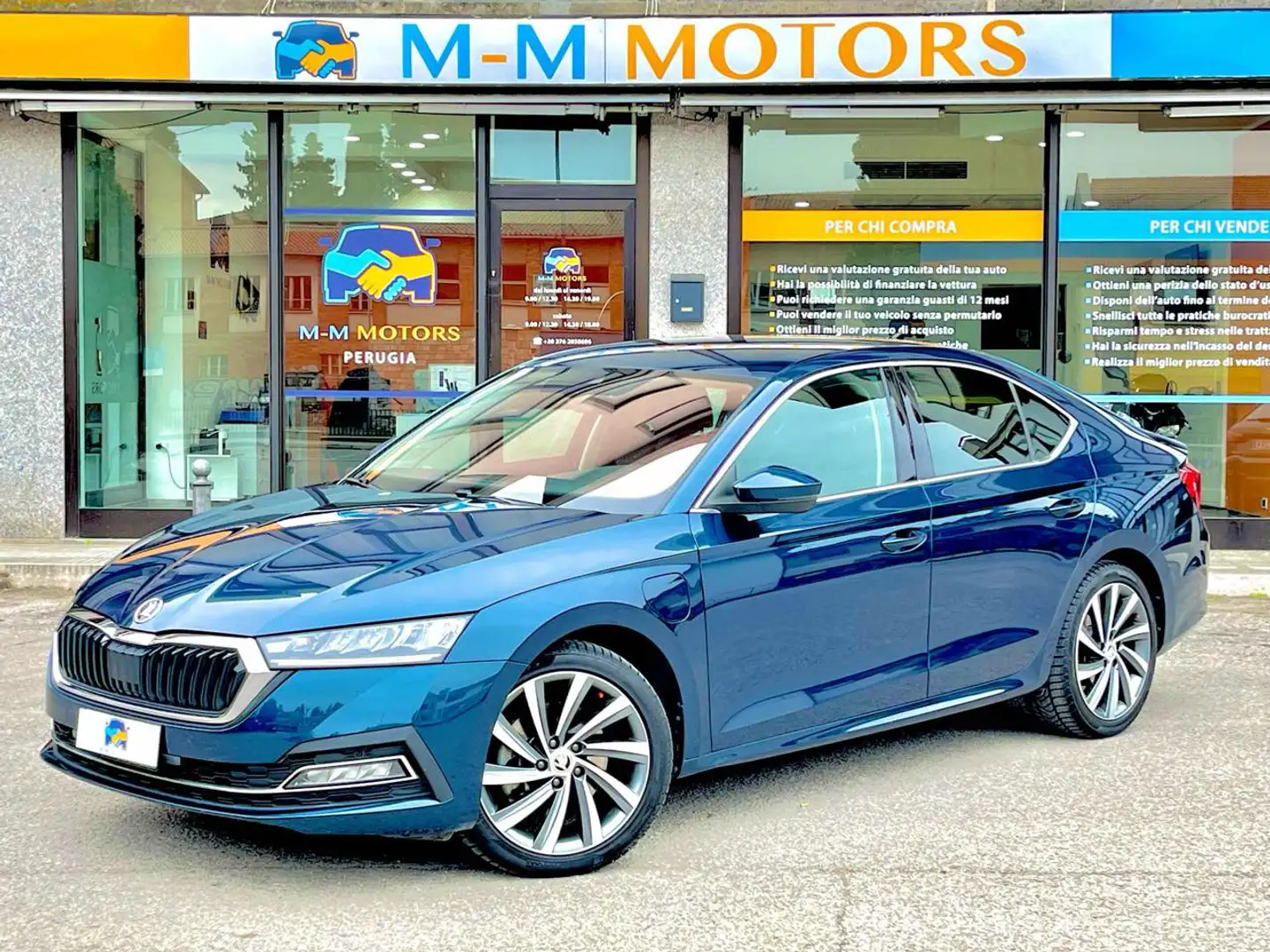 Skoda Octavia iV 1.4 TSI Plug-In Hybrid DSG Style Blue - 1