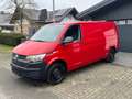 Volkswagen T6.1 Transporter lang Klima AHK VW-Scheckheft 1.Hand MwSt 61Tkm Rouge - thumbnail 1