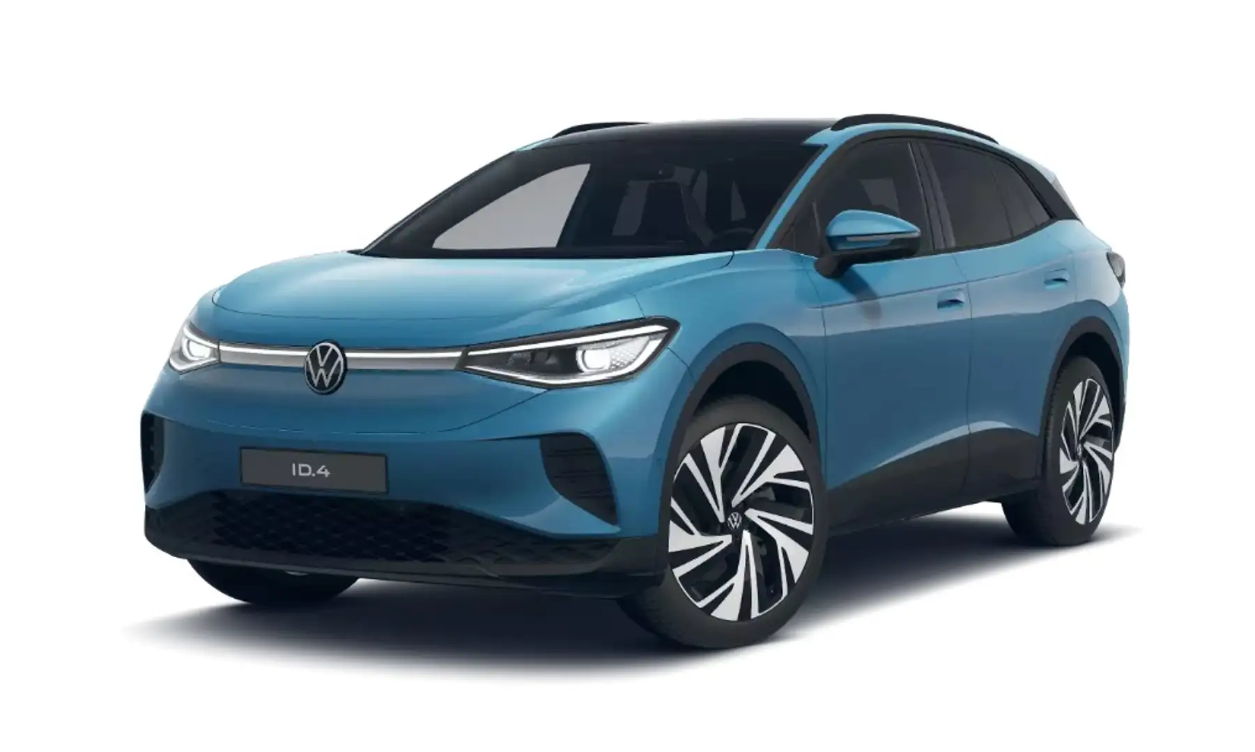 Volkswagen ID.4 Pro 4Motion Wärmepumpe HKardon Pano AHK HuD Key... Bleu - 2