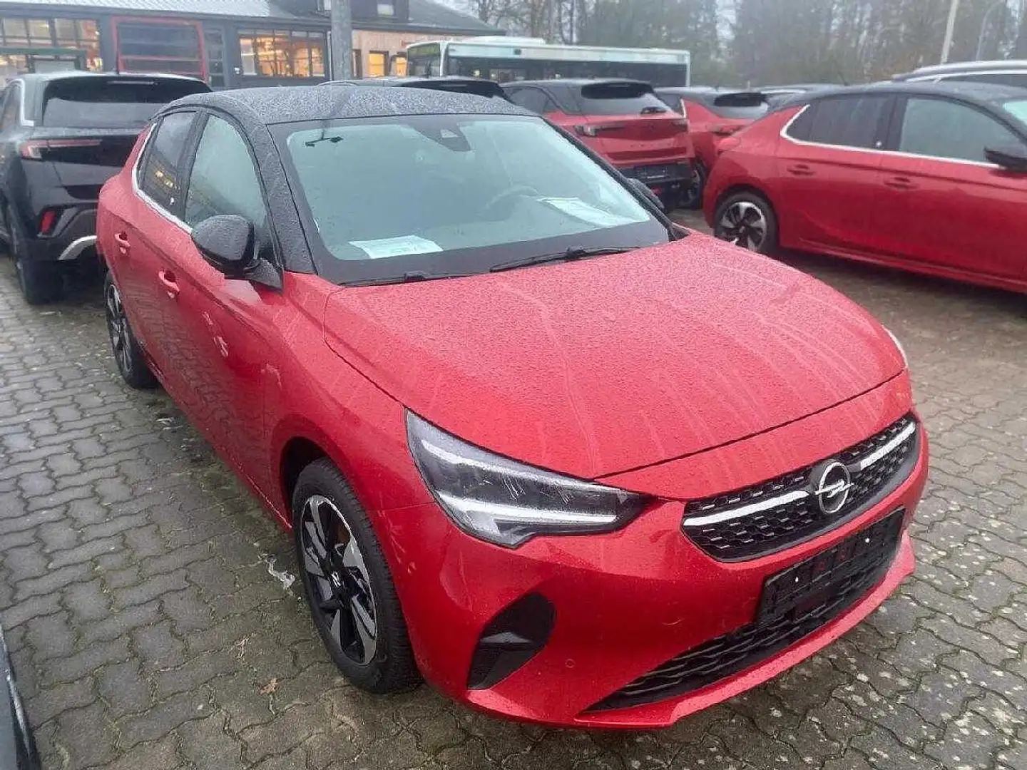 Opel Corsa F e Elegance Rojo - 2