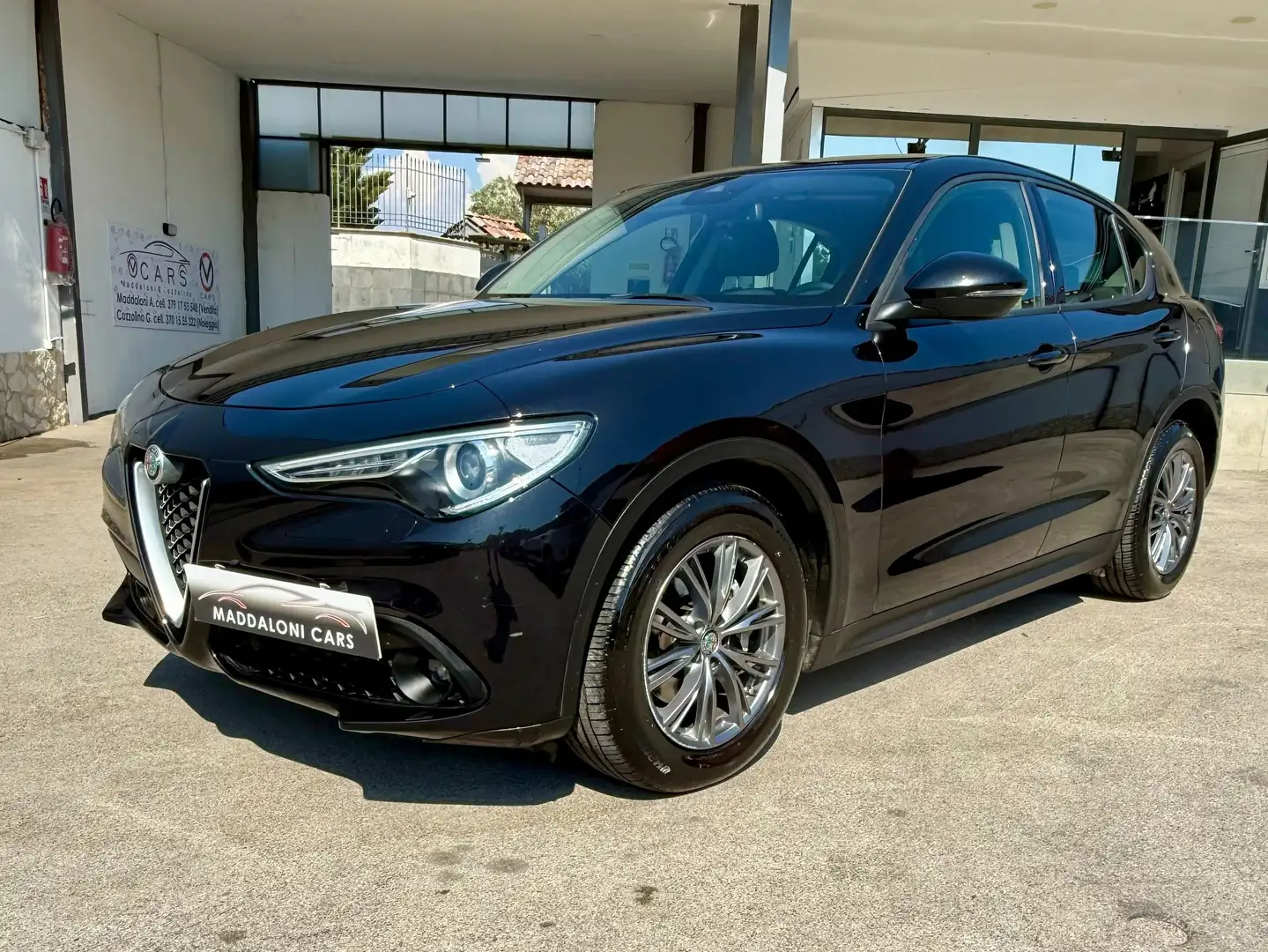 Alfa Romeo Stelvio Stelvio 2.2 t Super rwd 150cv auto Noir - 1