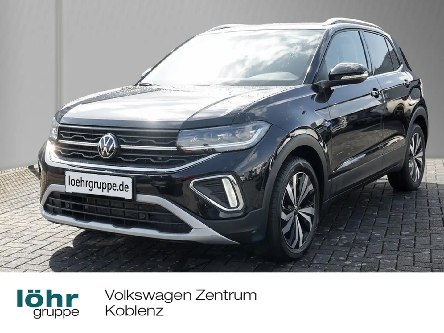 Volkswagen T-Cross 1.0 TSI DSG Style AHK/Navi/RFK Schwarz - 1