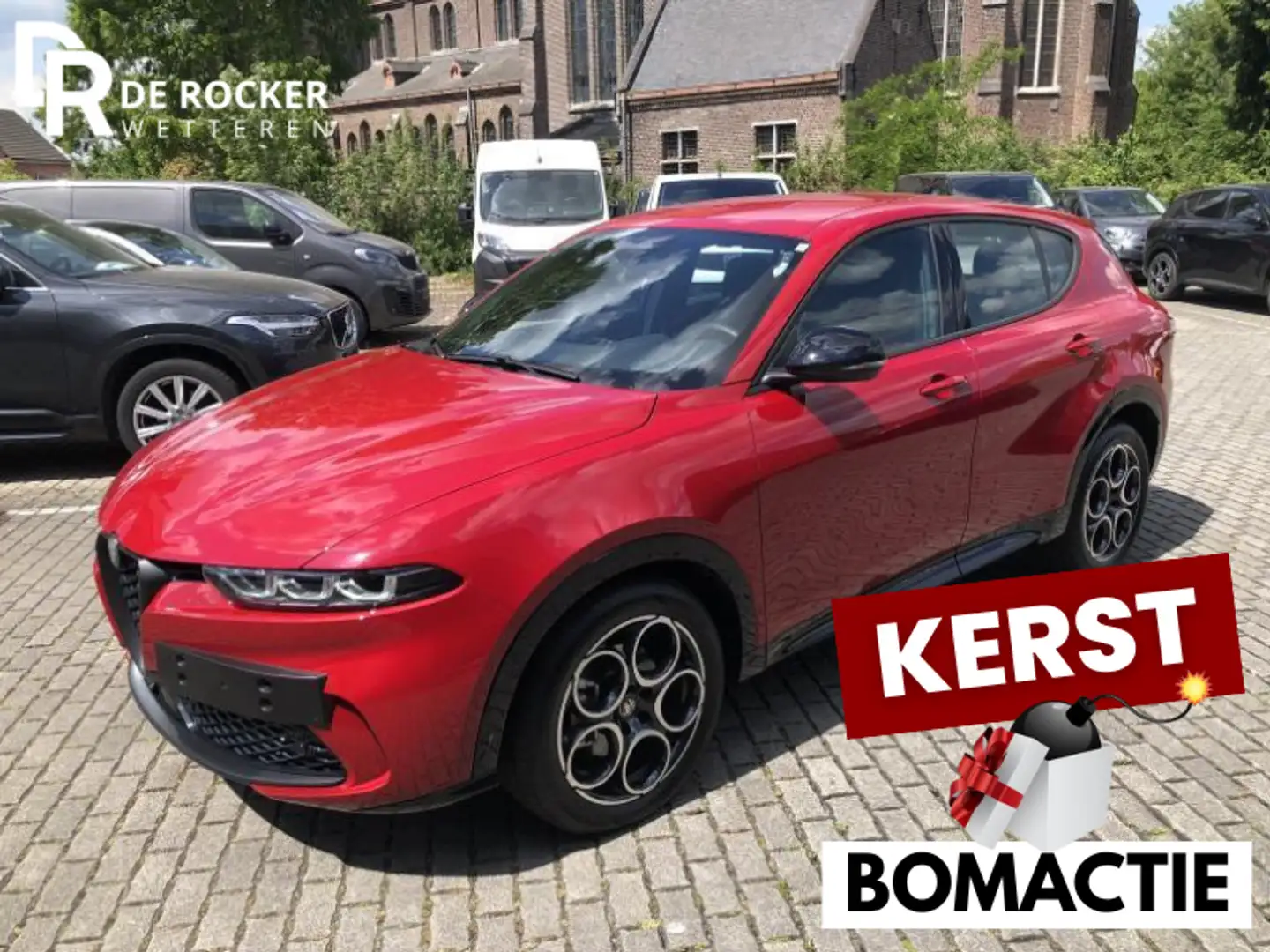 Alfa Romeo Tonale sprint Hybrid 130 pk AUT Rojo - 1