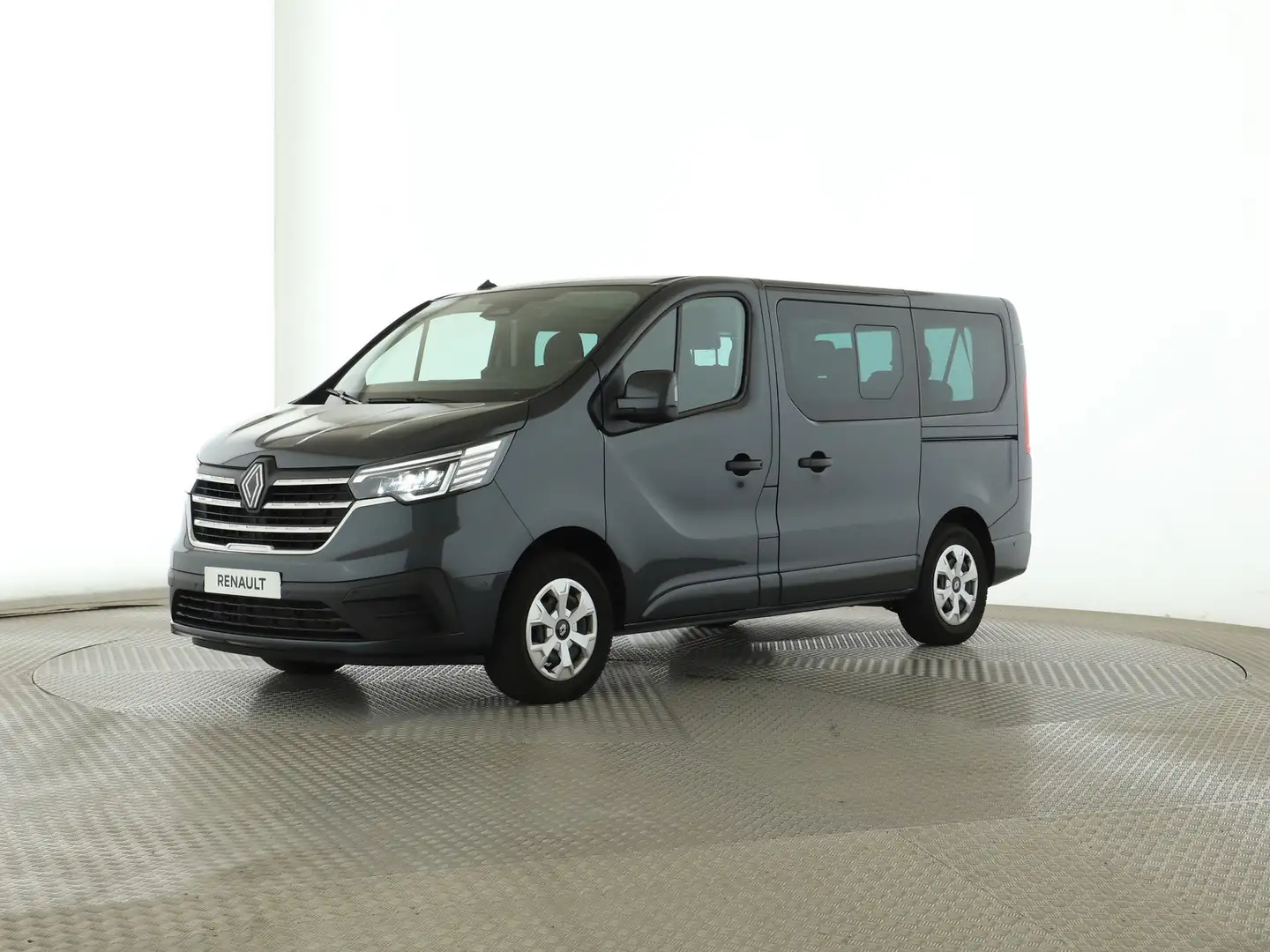 Renault Trafic 2.0 BLUE dCi 150 L1H1 Evolution EDC 9-Sitzer! Rückfahrkamera PDC KLIMA ABS Fahrerairbag Grau - 1