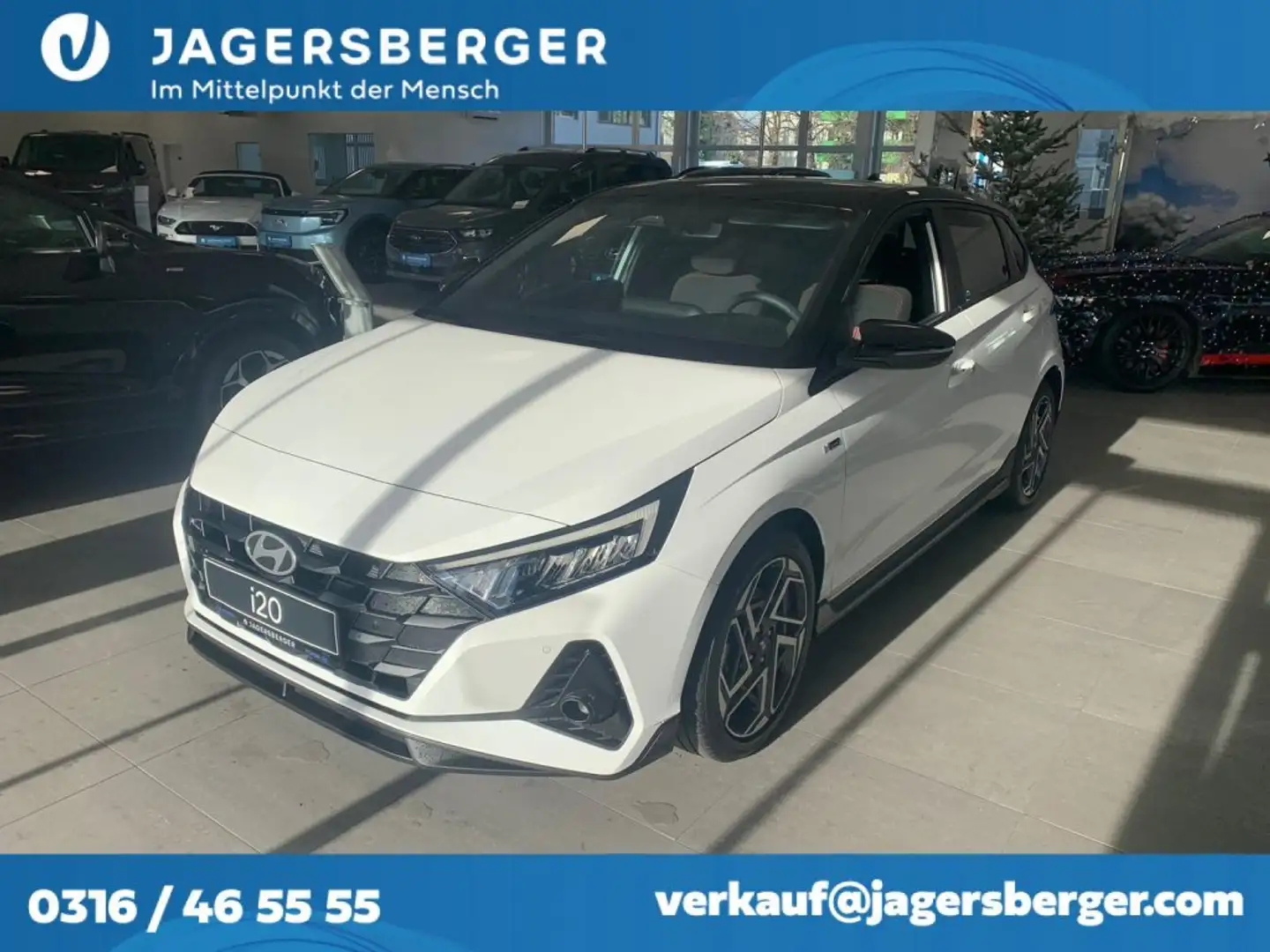 Hyundai i20 1,0 T-GDI N-Line Schwarz - 1