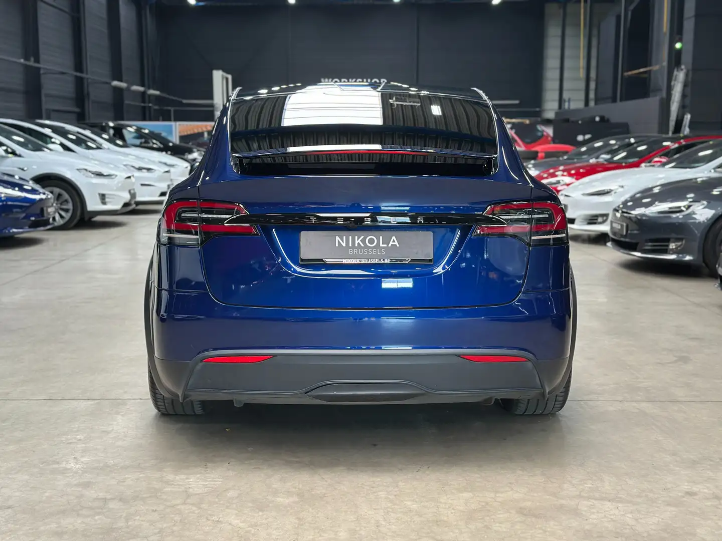 Tesla Model X 2023 MODEL - LONG RANGE - ENHANCED AUTOPILOT Bleu - 2