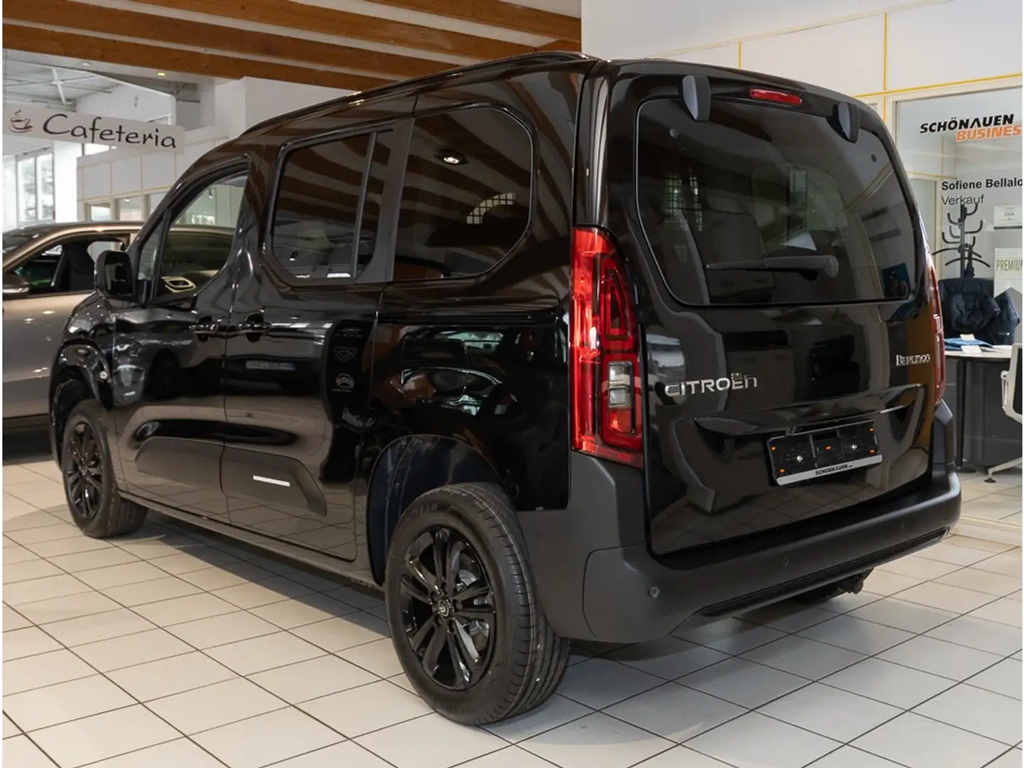 Citroen Berlingo PLUS 1.2l +LKW-Zulassung+MET+RFK+PDC+KLI+ Noir - 2