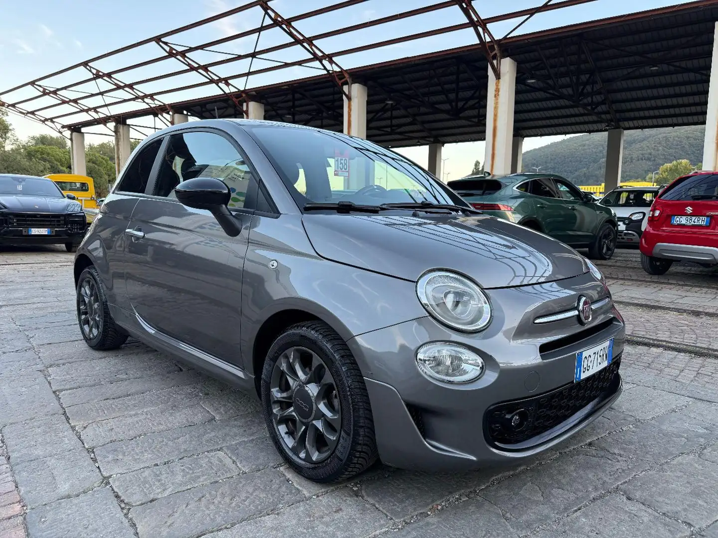 Fiat 500 1.0 Hybrid Connect Gris - 2