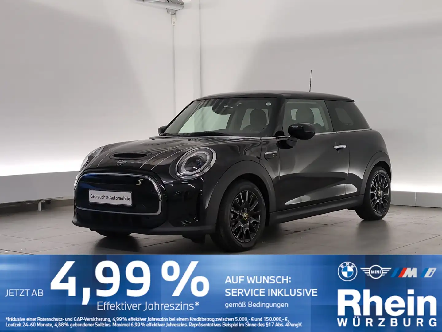 MINI Cooper SE 3-Türer PDC/DAB/Ambiente/LED/ACC/SHZ PDC/DAB/Ambie Schwarz - 1