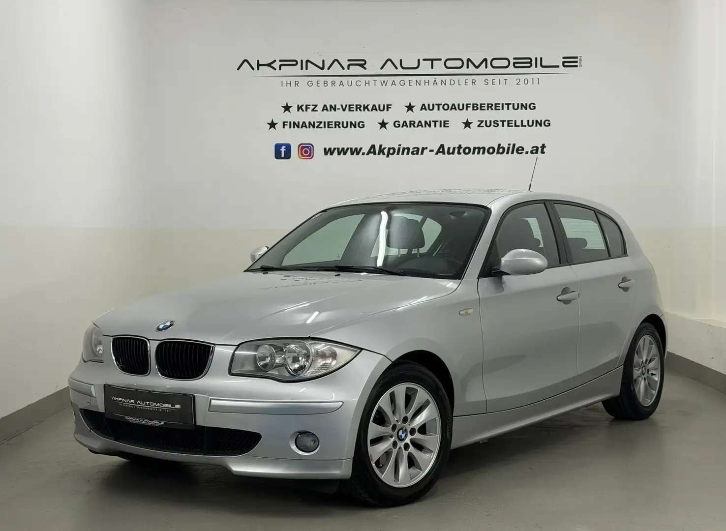 BMW 118 d (E87) Advantage *ERSTBESITZ* Grau - 1