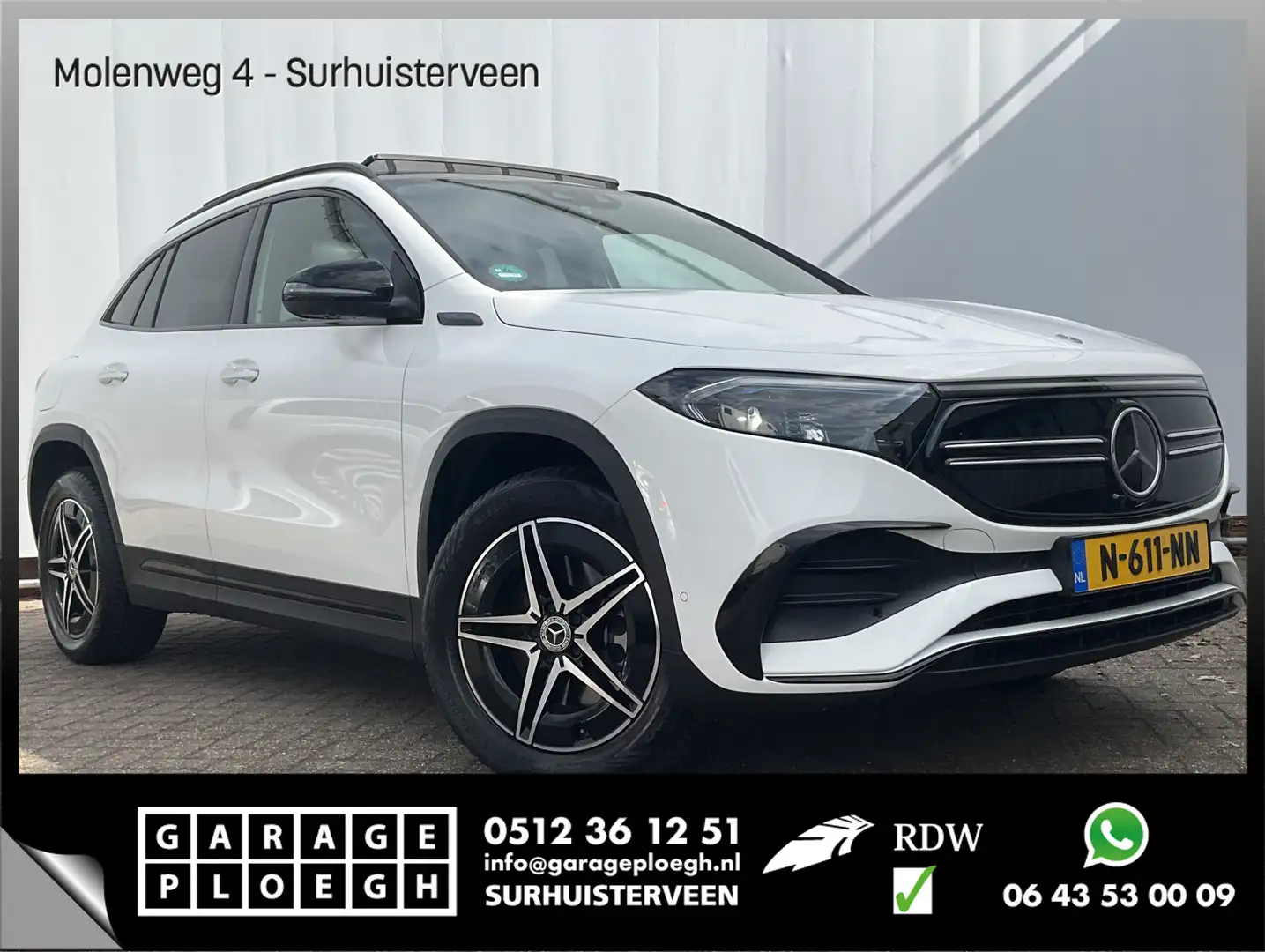 Mercedes-Benz EQA 250 Business Solution AMG 67 kWh Pano Hud Adap.Cruise Wit - 1