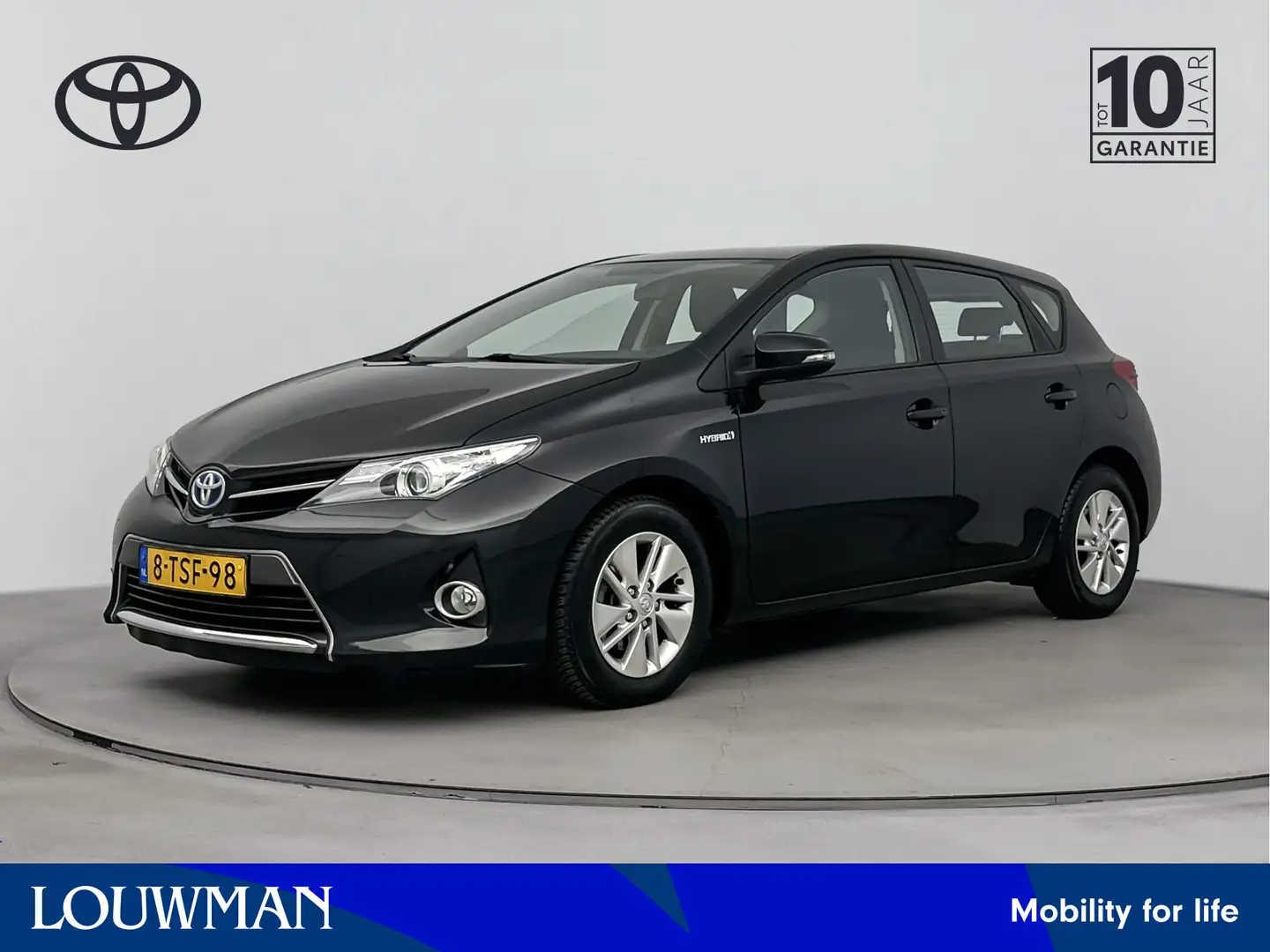 Toyota Auris 1.8 Hybrid Aspiration | NL-Auto | Navigatie | Park Noir - 1