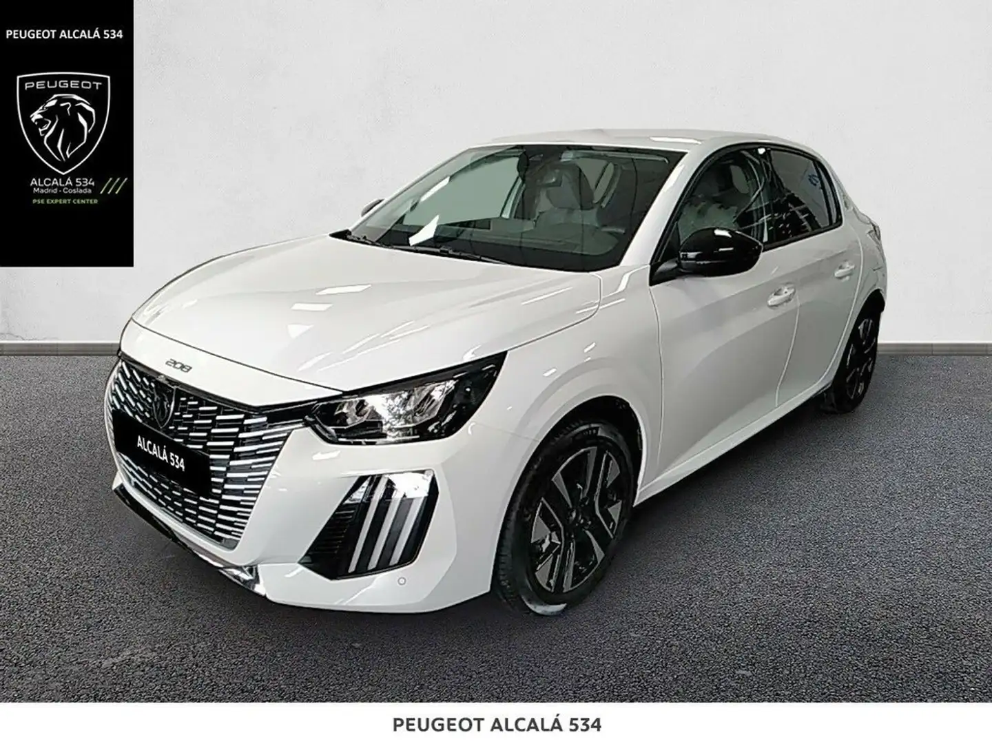 Peugeot 208 Allure HYBRID 110 eDCS6 Blanc - 1