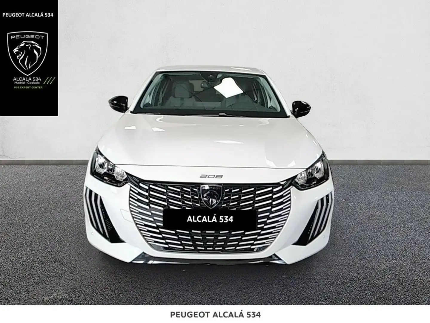 Peugeot 208 Allure HYBRID 110 eDCS6 Blanc - 2