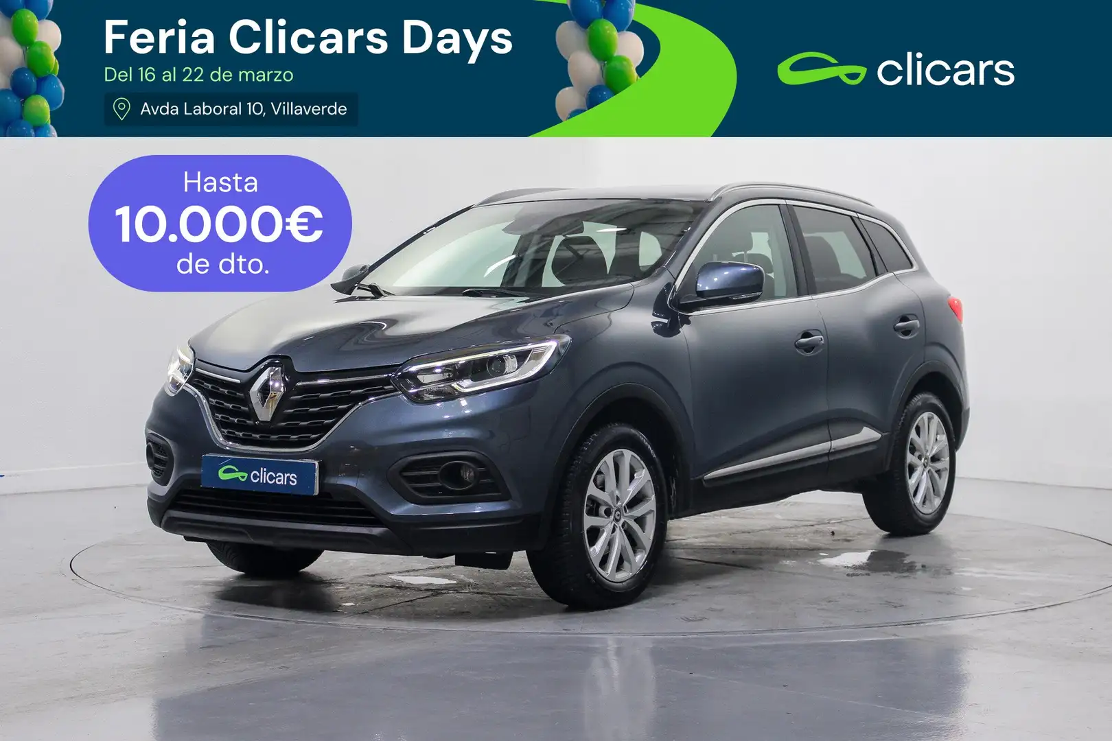 Renault Kadjar 1.5dCi Blue Intens 85kW Grau - 1