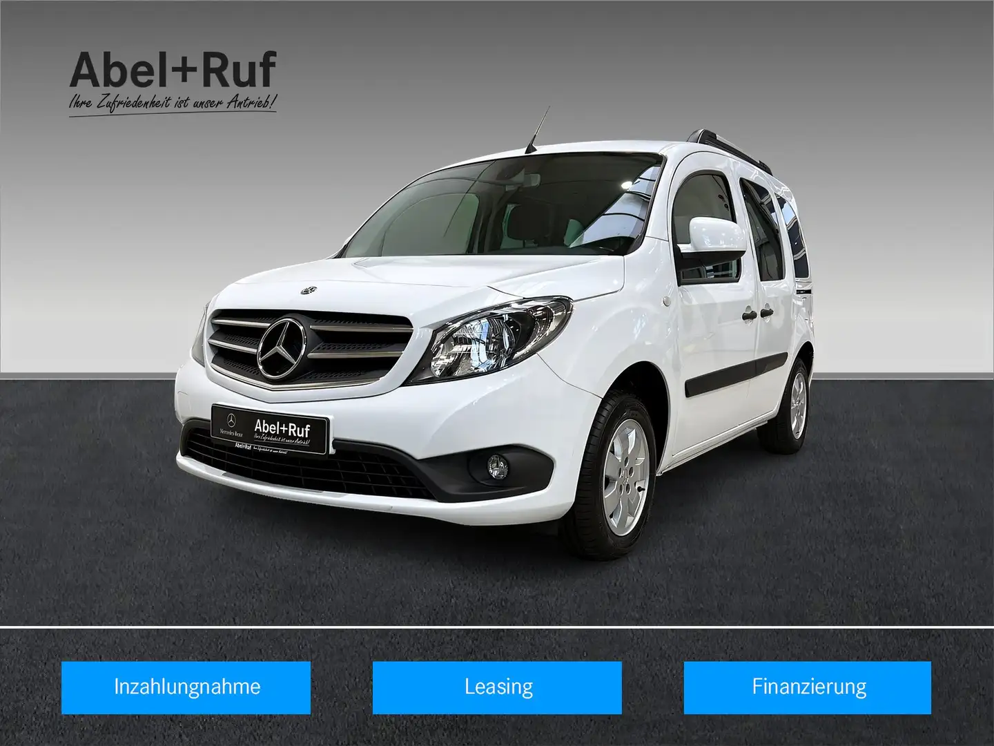 Mercedes-Benz Citan 111 CDI Tourer Lang CHROM+Navi+Tempo+SHz Weiß - 1