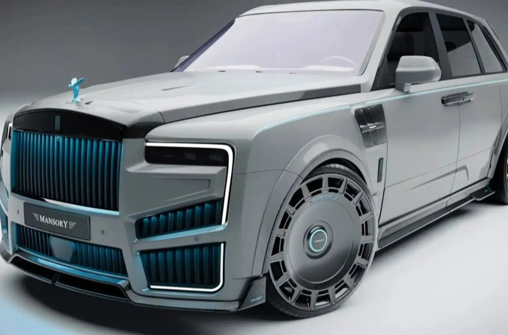 Rolls-Royce Cullinan Gris - 1