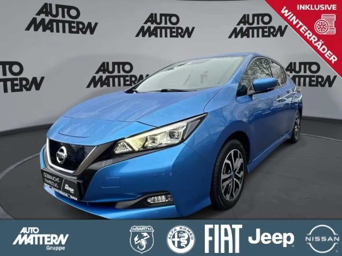 Nissan Leaf N-Connecta LM Klima Winter SHZ WR Blau - 1