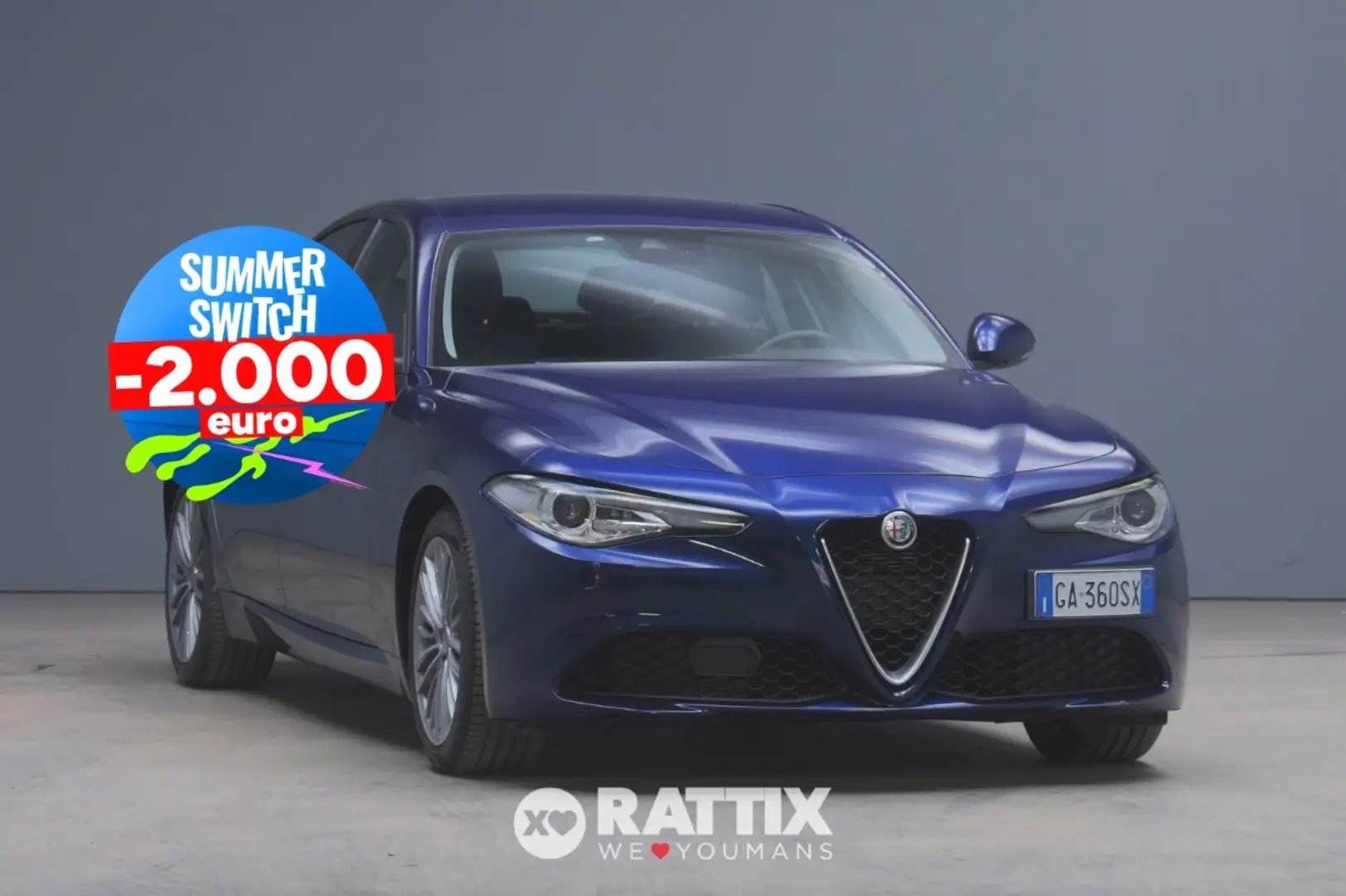 Alfa Romeo Giulia 2.2 t 160CV Executive Auto Albastru - 1