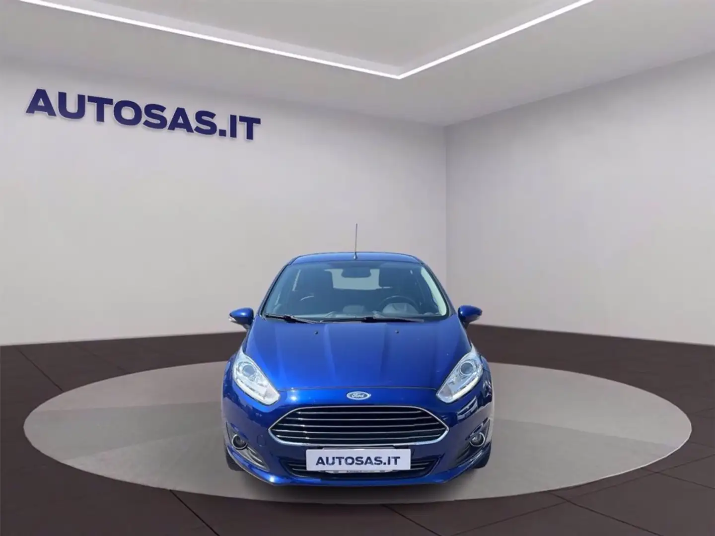 Ford Fiesta 3p 1.5 tdci Titanium 75cv E6 Blu/Azzurro - 1