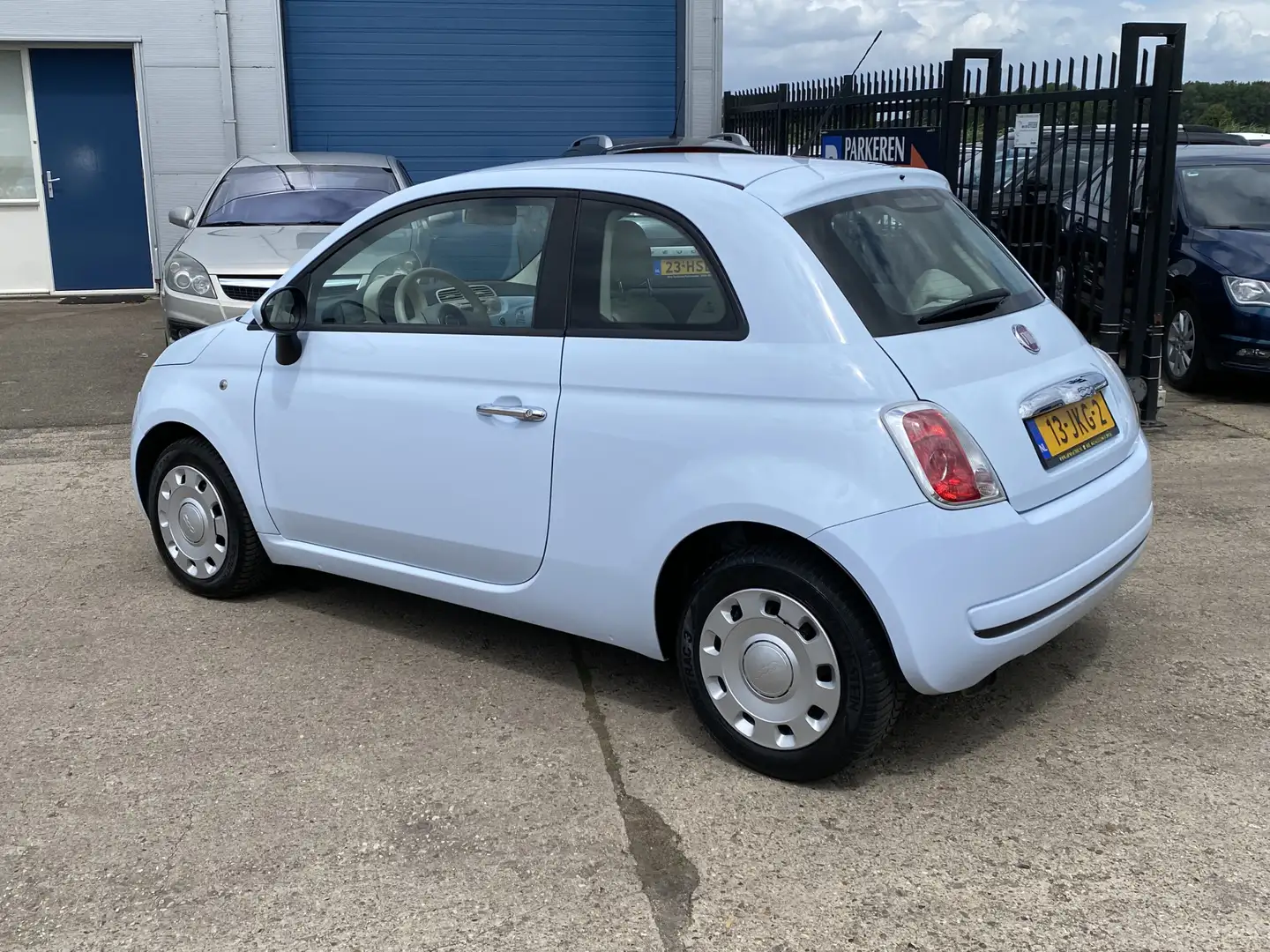Fiat 500 1.2 Pop AUTOMAAT, APK TOT 27-07-26, NL AUTO, STUUR Blauw - 2