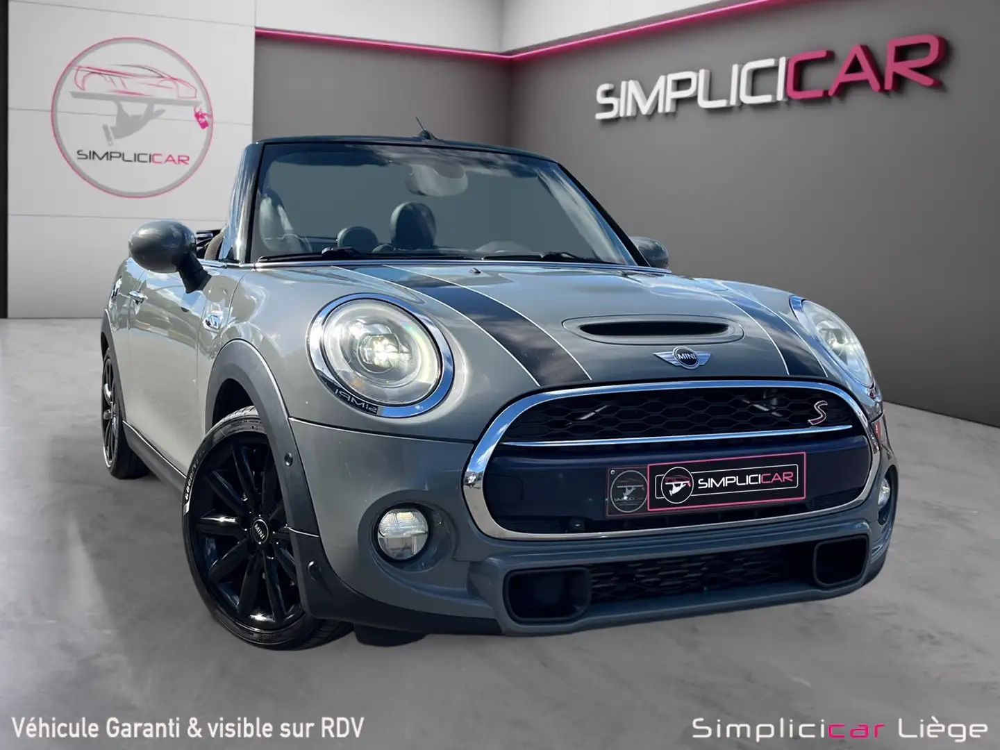 MINI Cooper S Cabrio Mini Cooper S Cabriolet *GARANTIE 12 MOIS* Gris - 1