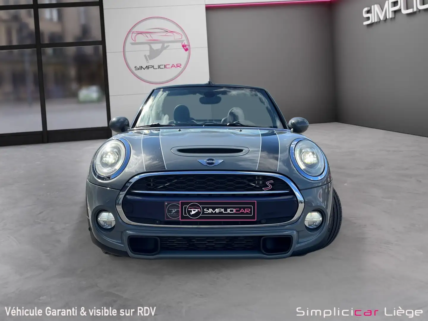 MINI Cooper S Cabrio Mini Cooper S Cabriolet *GARANTIE 12 MOIS* Gris - 2