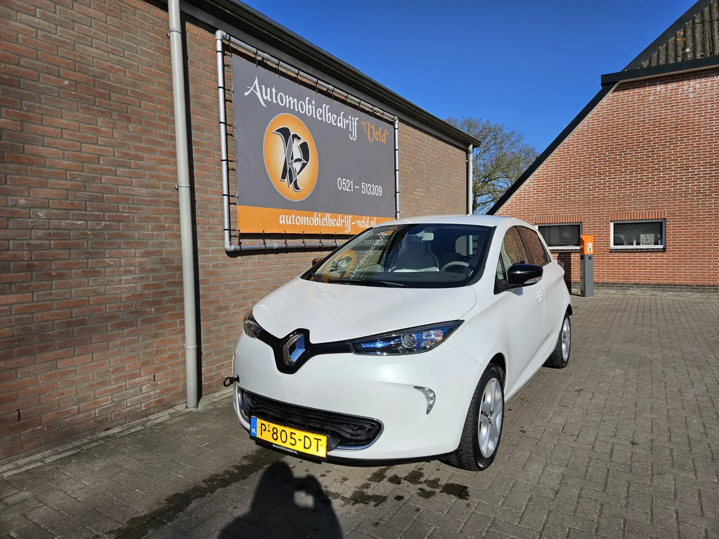 Renault ZOE R90 Life 41 kWh (ex Accu) (elektromotor defect) Blanc - 1