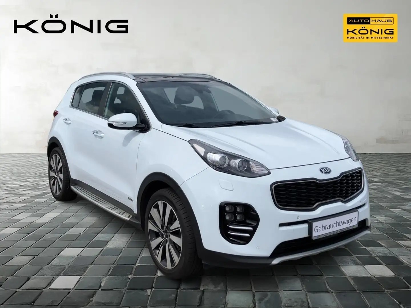 Kia Sportage GT-Line 4WD Trittbretter, Panorama Wit - 2