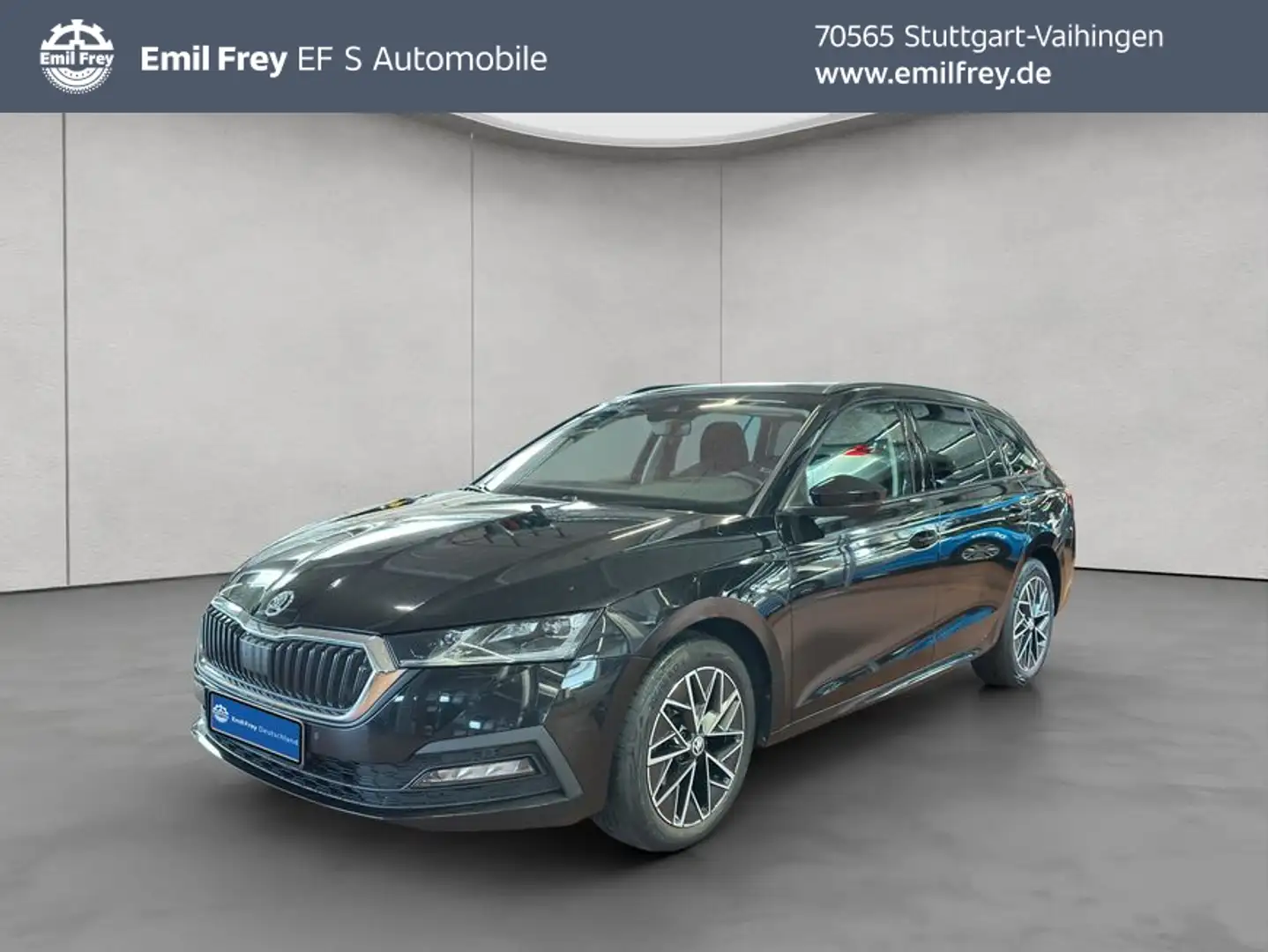 Skoda Octavia Combi 2.0 TDI DSG Clever Schwarz - 1