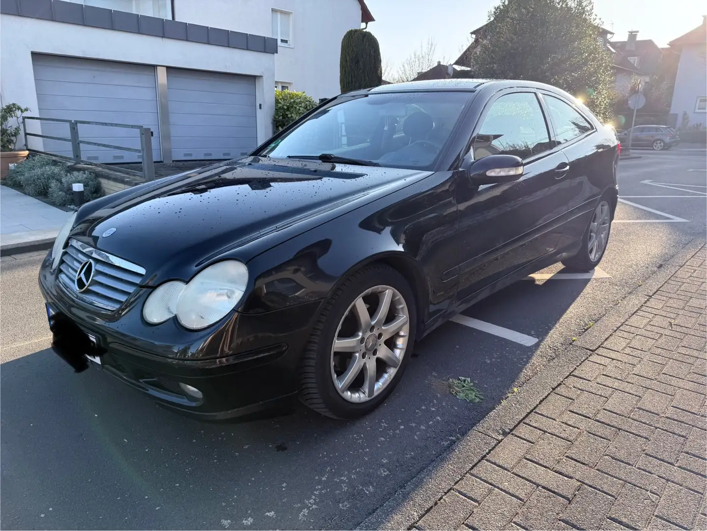 Mercedes-Benz C 200 Kompressor Noir - 1
