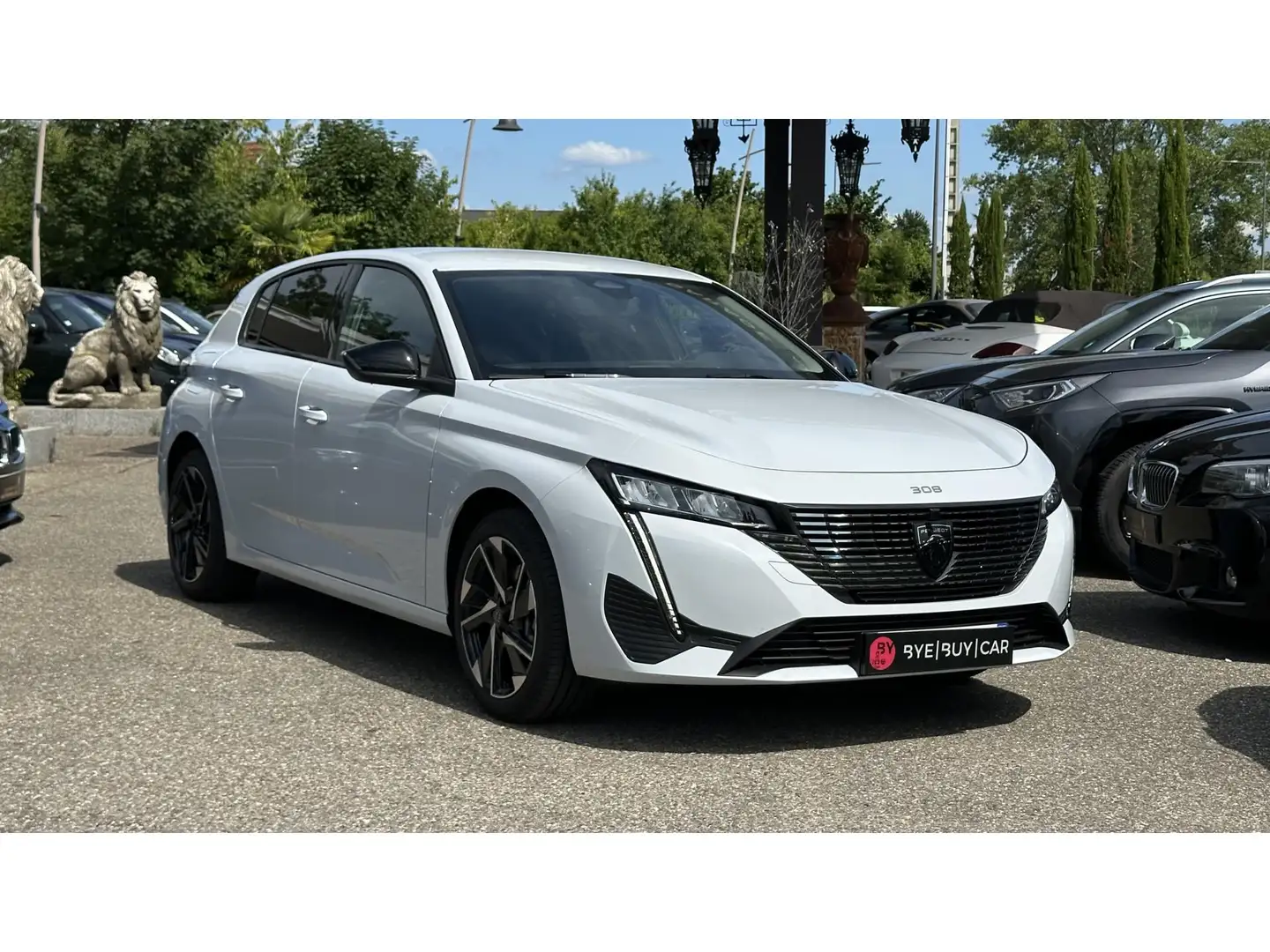 Peugeot 308 1.5 BlueHDi S\u0026S - 130 - BV EAT8  III 2021 BER Blanc - 2