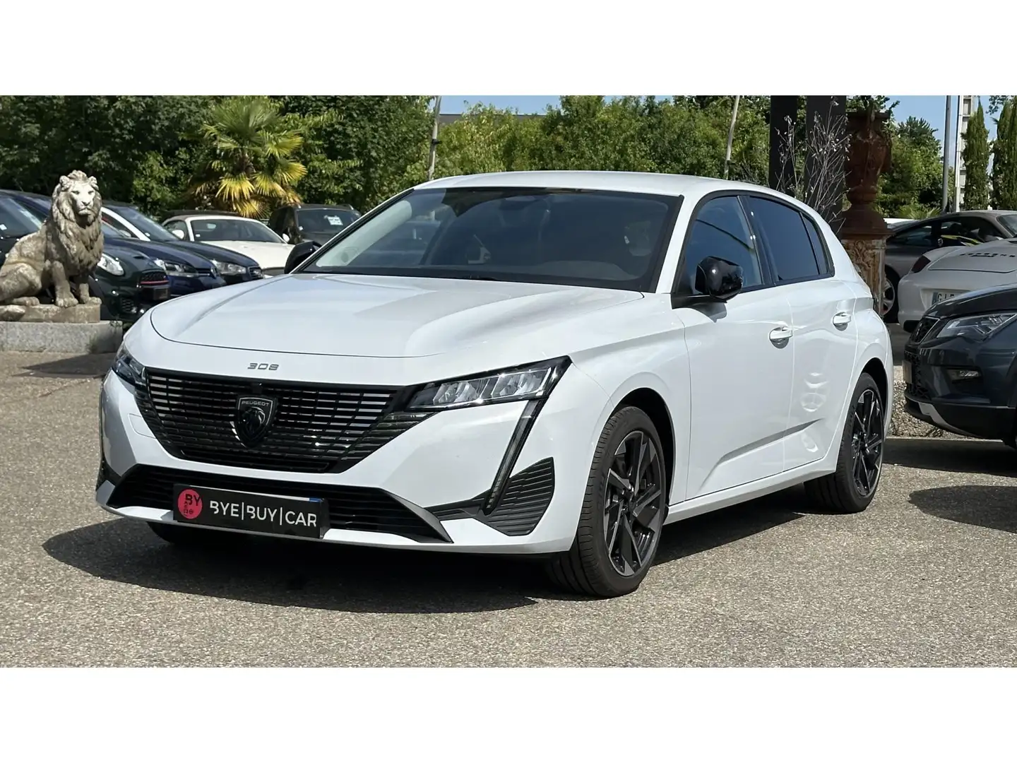 Peugeot 308 1.5 BlueHDi S\u0026S - 130 - BV EAT8  III 2021 BER Blanc - 1