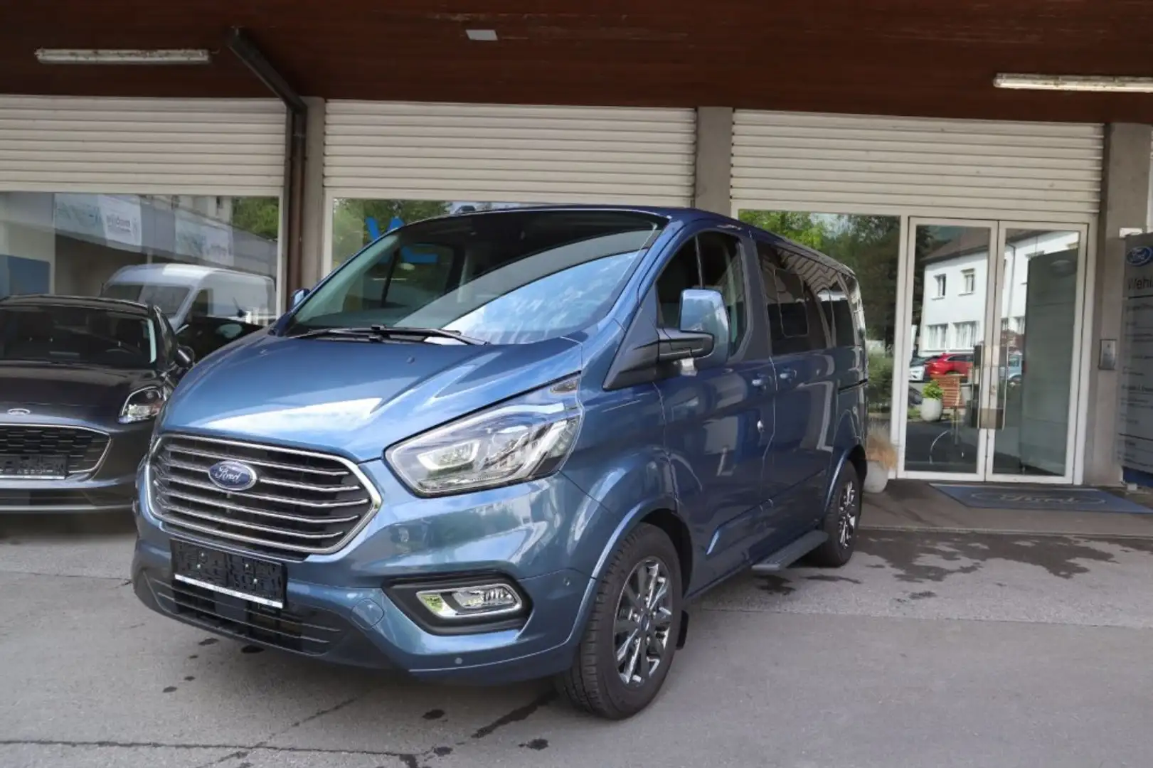 Ford Tourneo Custom Transit/ 2012- Azul - 2