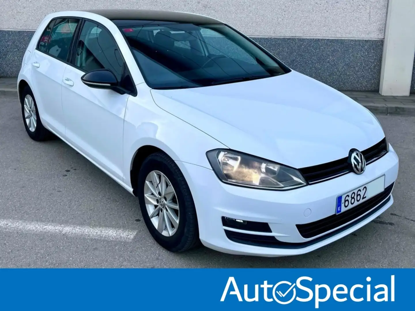 Volkswagen Golf 1.6TDI CR BMT Advance 105 Blanco - 1