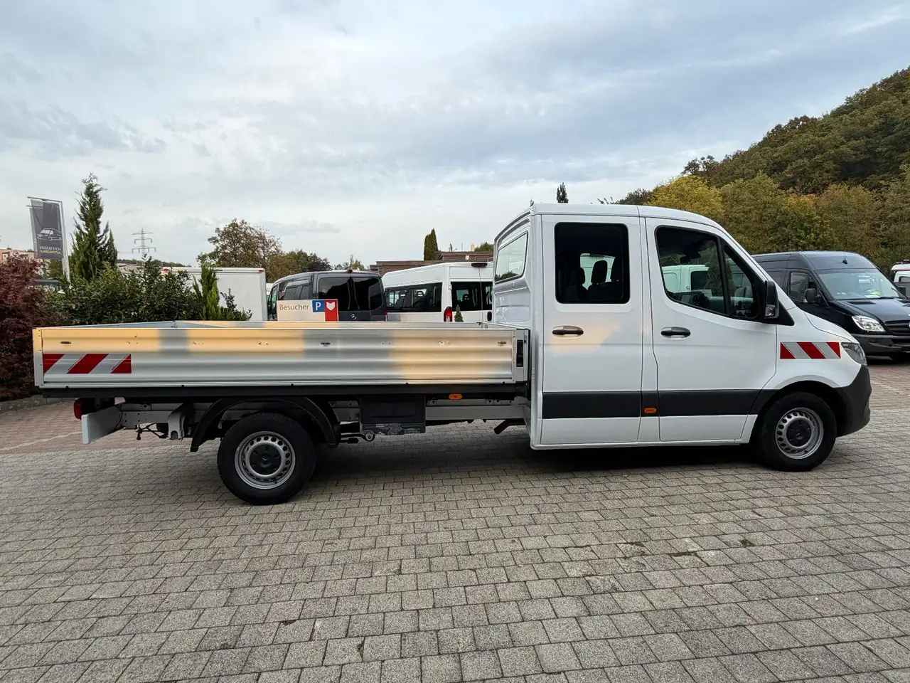 2022 Mercedes-Benz Sprinter 317 CDI Pritsche DoKa Klima LANG 3,40m, photograph 6