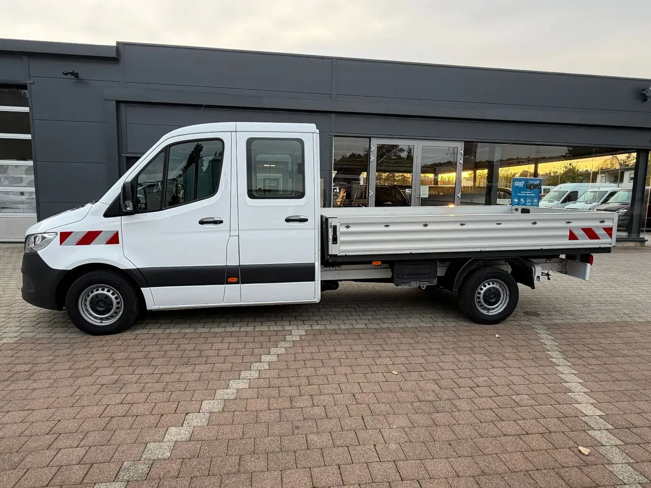 2022 Mercedes-Benz Sprinter 317 CDI Pritsche DoKa Klima LANG 3,40m, photograph 10
