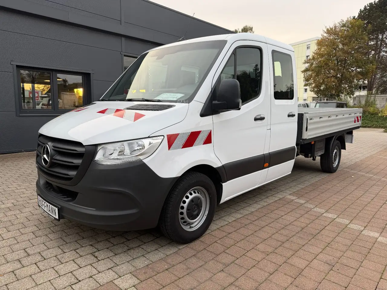 2022 Mercedes-Benz Sprinter 317 CDI Pritsche DoKa Klima LANG 3,40m, photograph 2